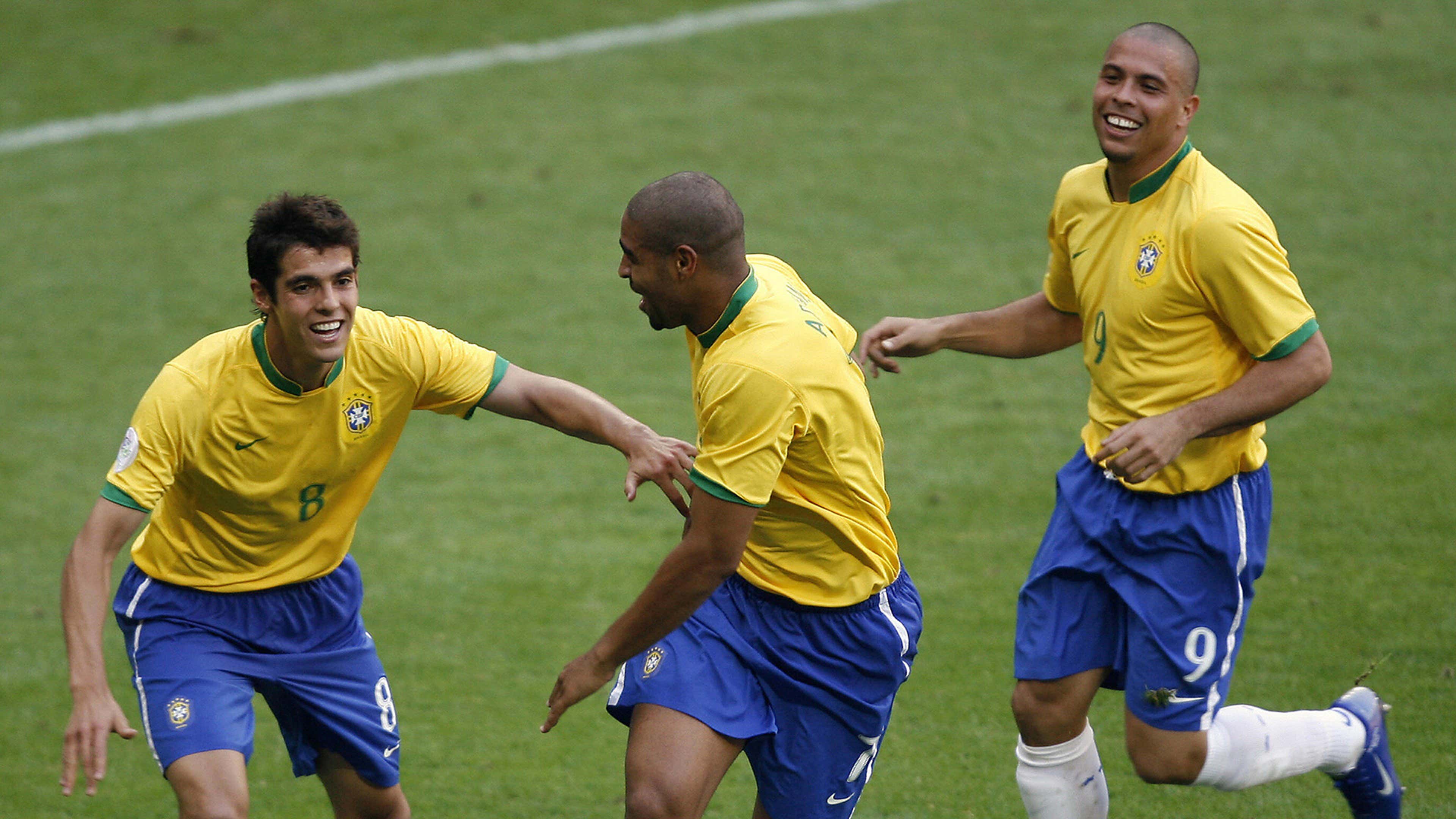 Brasil 2006 Ronaldo Adriano Kaka