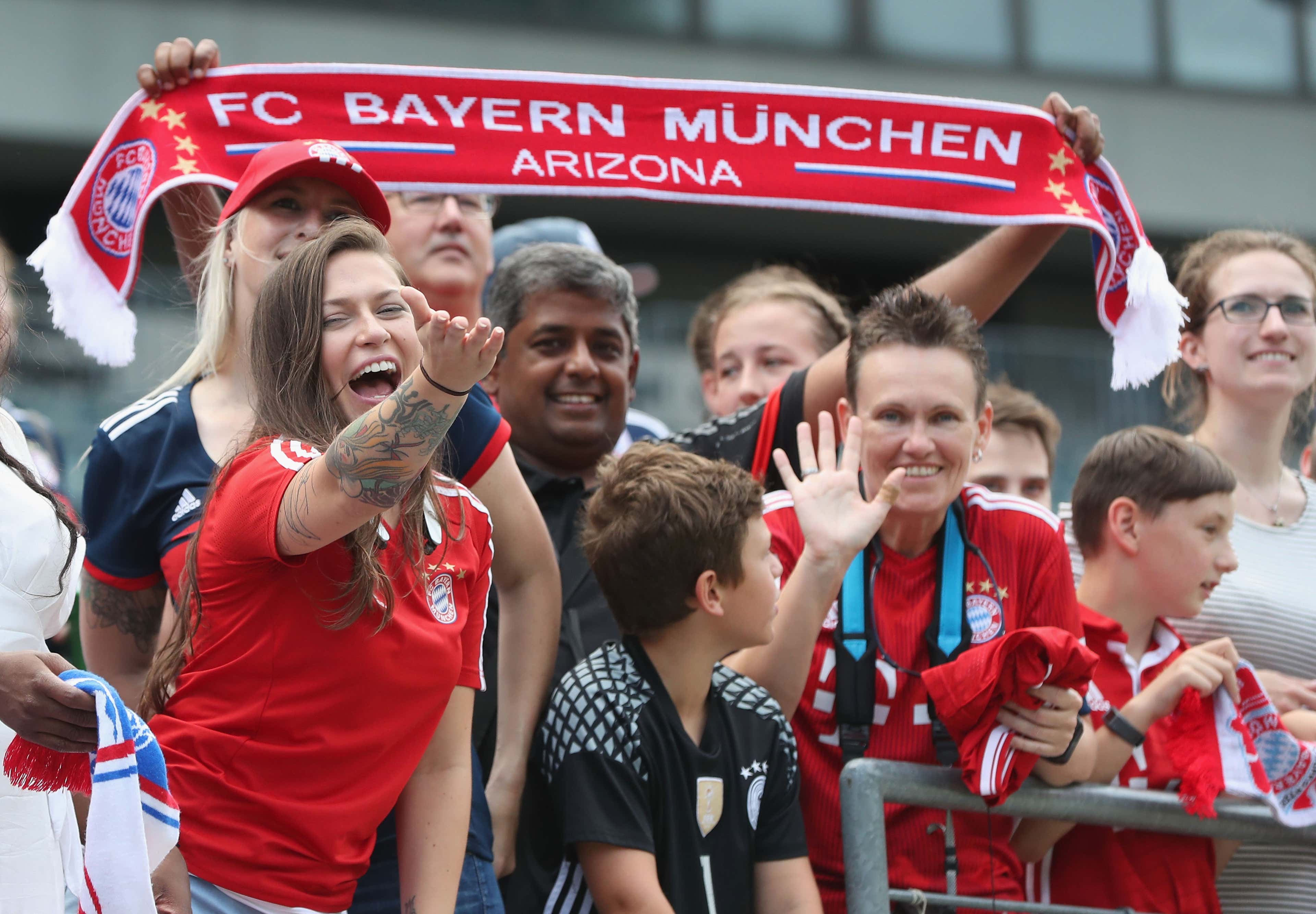 FC Bayern München fans USA Arizona