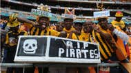 Kaizer Chiefs fans at the Soweto Derby match