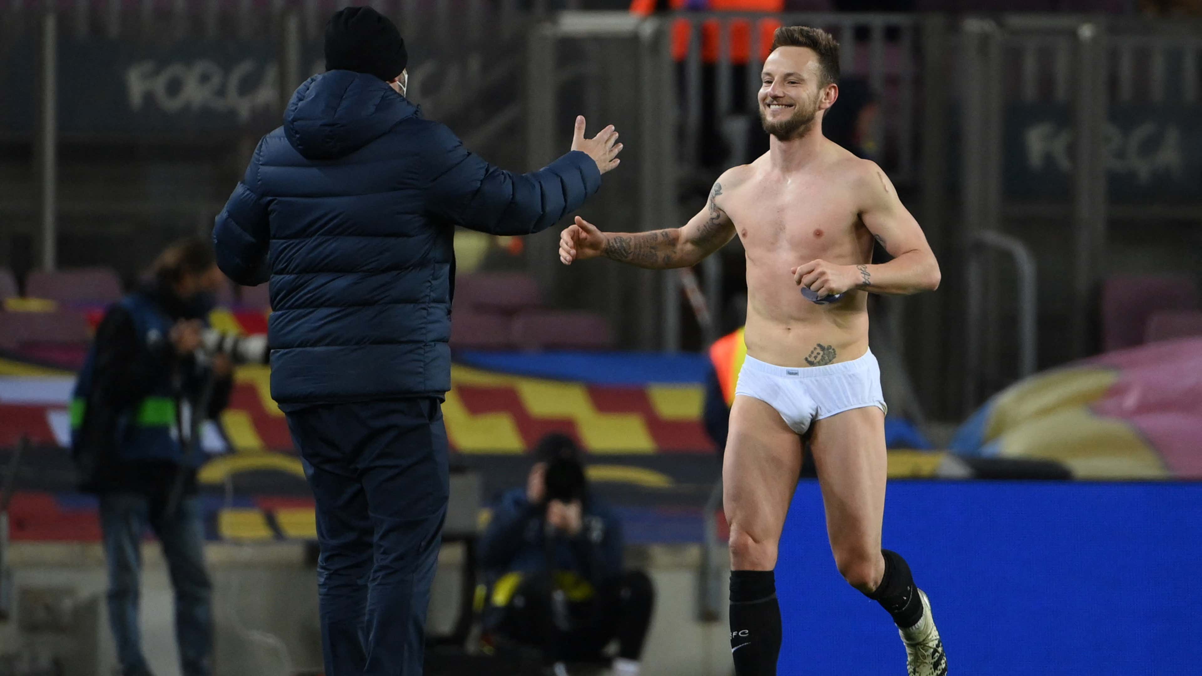 Rakitic strips to his underwear: African football fans are