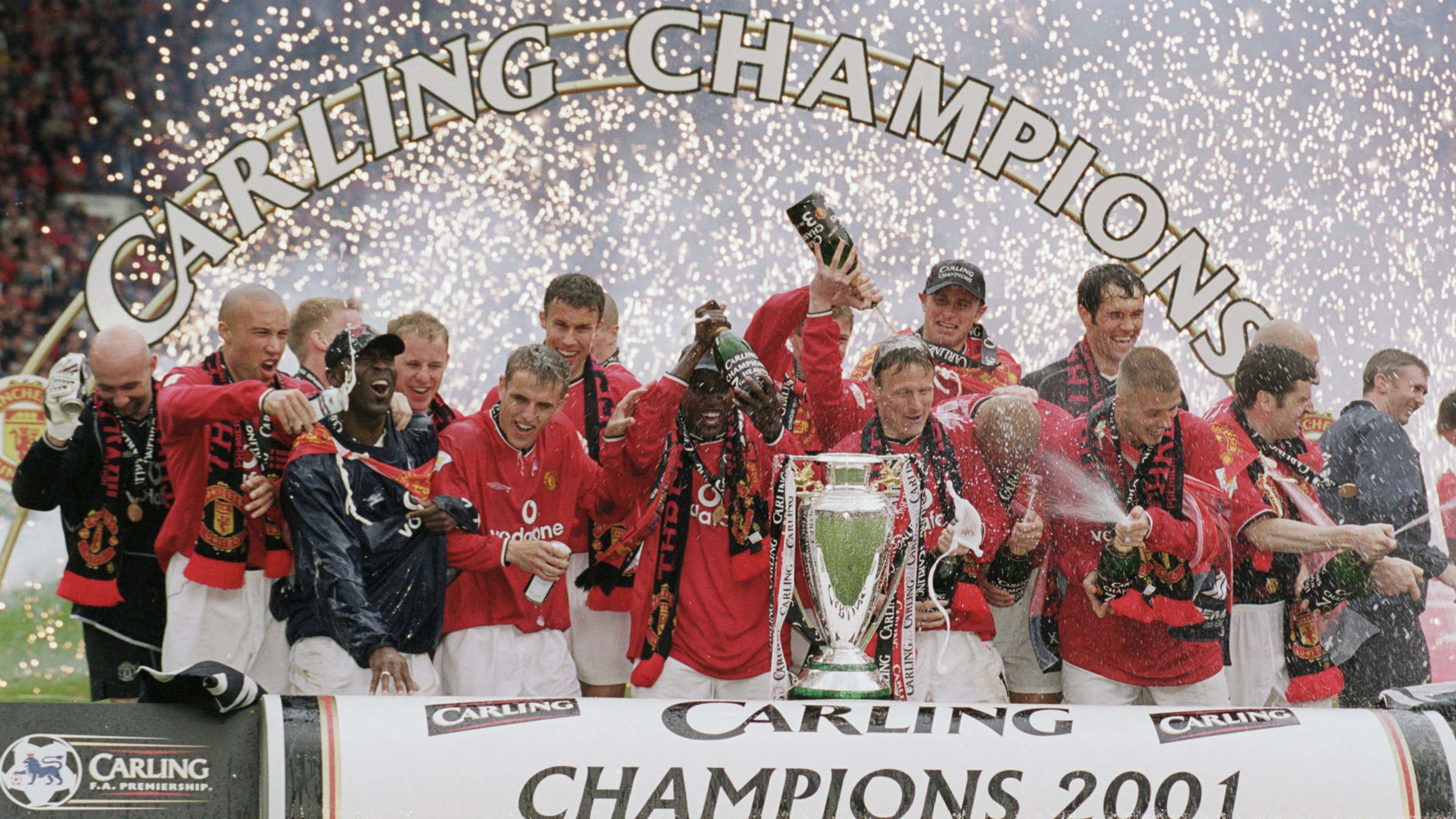 Manchester United Premier League 2001