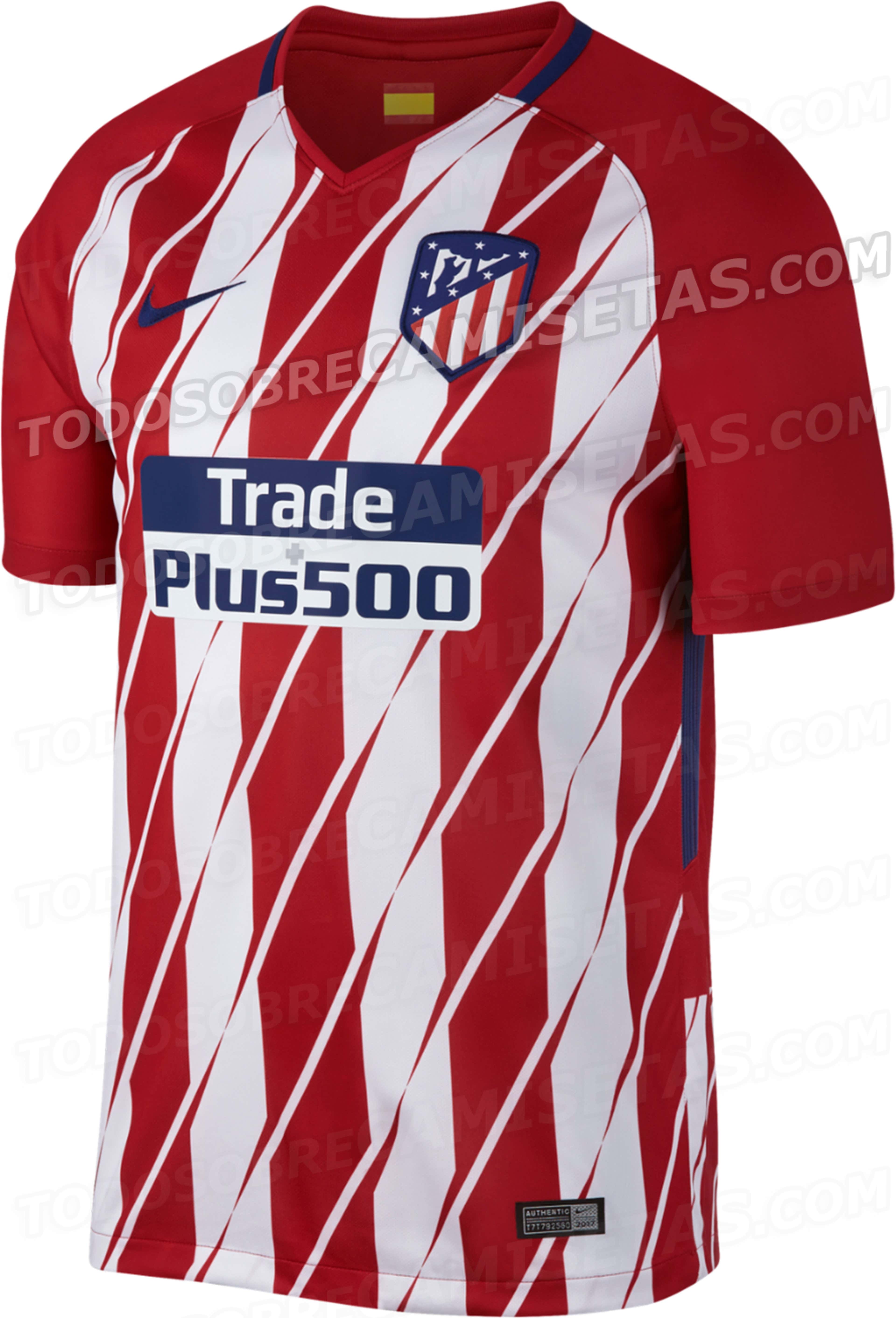 Son estas las nuevas camisetas del Atlético?