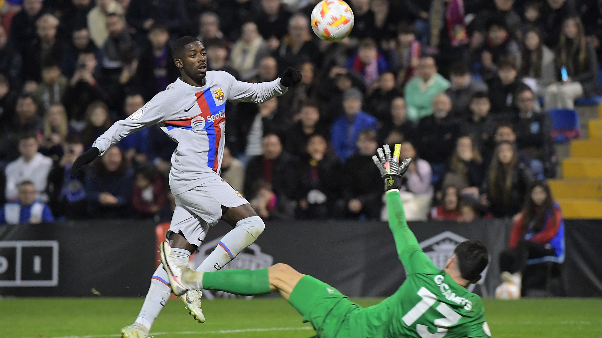 Ousmane Dembele score Barcelona Intercity 2022-23
