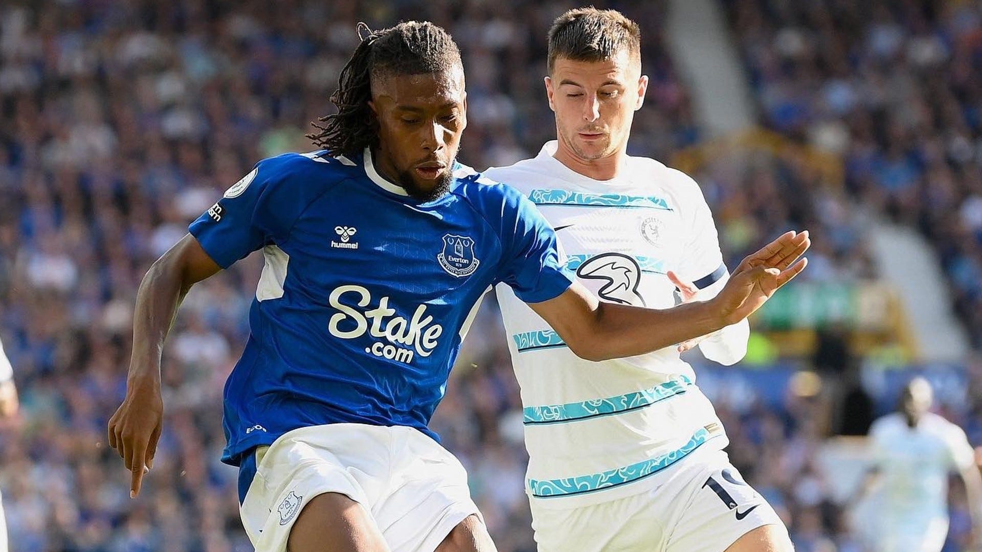  Everton and Nigeria winger Alex Iwobi.