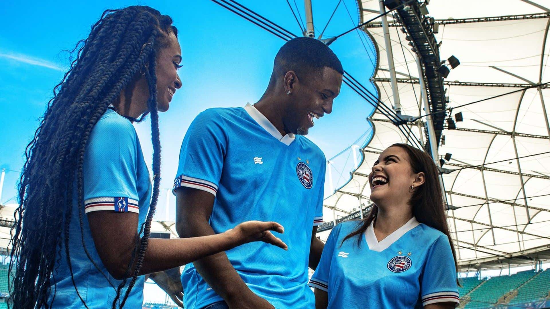 Bahia lança camisa especial em azul claro para 2023 em alusão ao Grupo