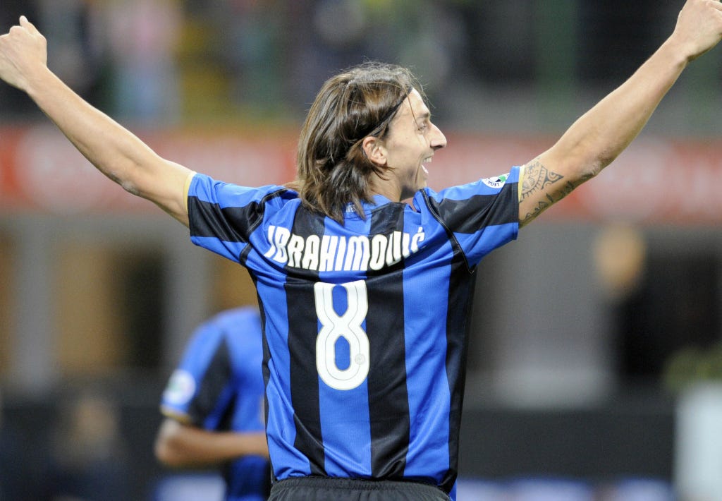 Zlatan Ibrahimovic Inter Serie A 2008-2009