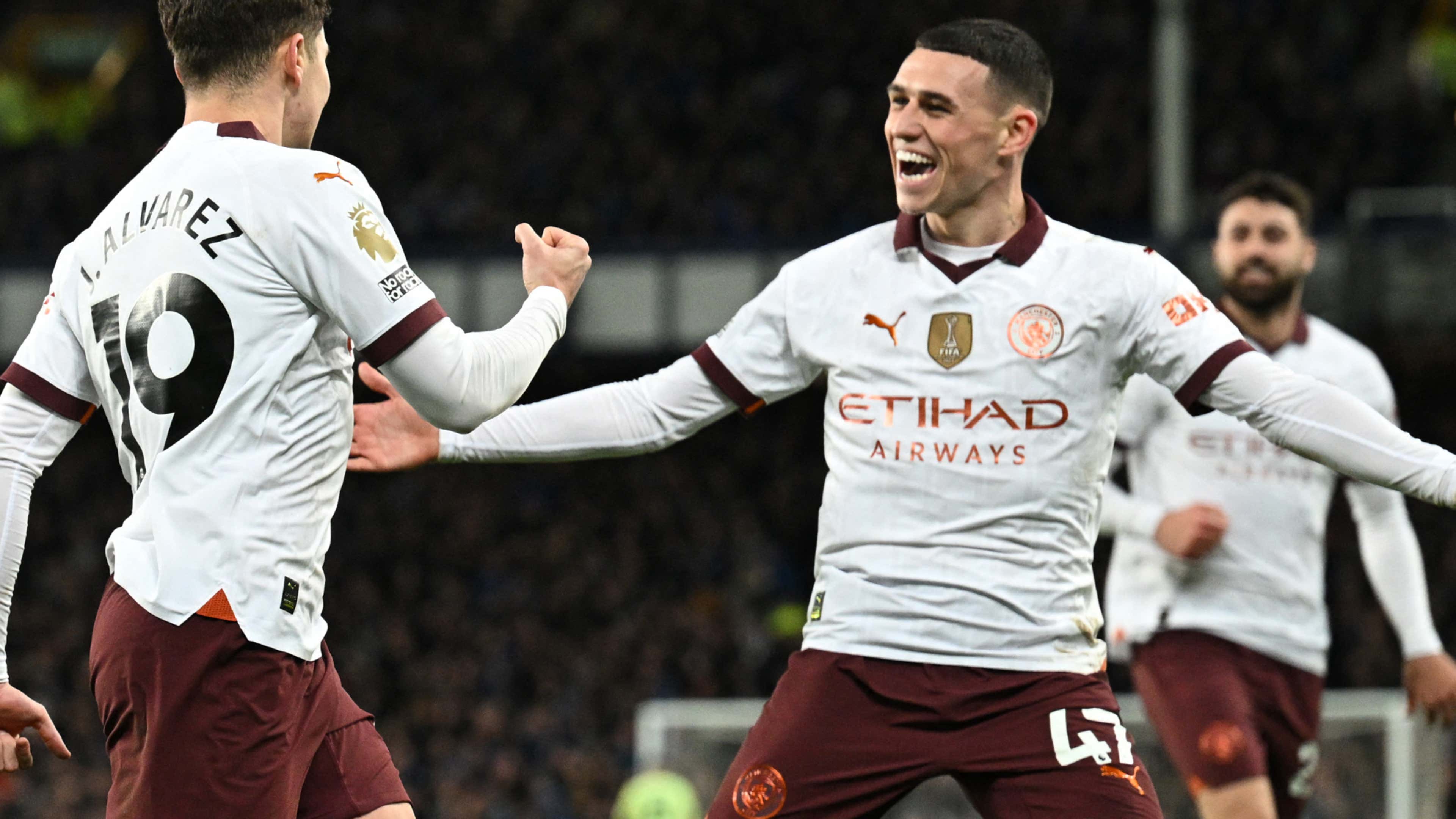 Man City player ratings vs Everton: Rodri bailed out by Phil Foden as midfielder's thunderbolt inspires second-half fightback from world champions | Goal.com