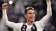 Cristiano Ronaldo festeja con la Juventus un título