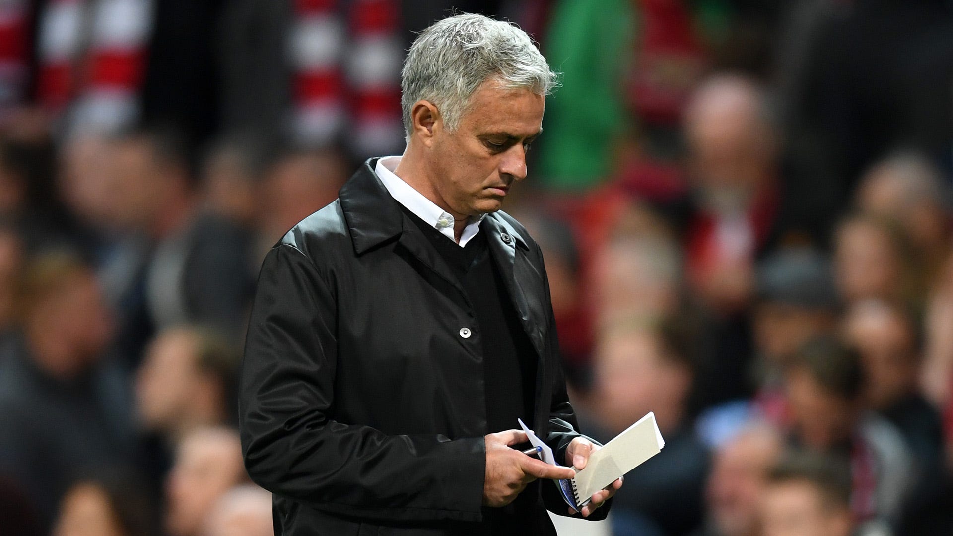 Jose Mourinho Manchester United notepad