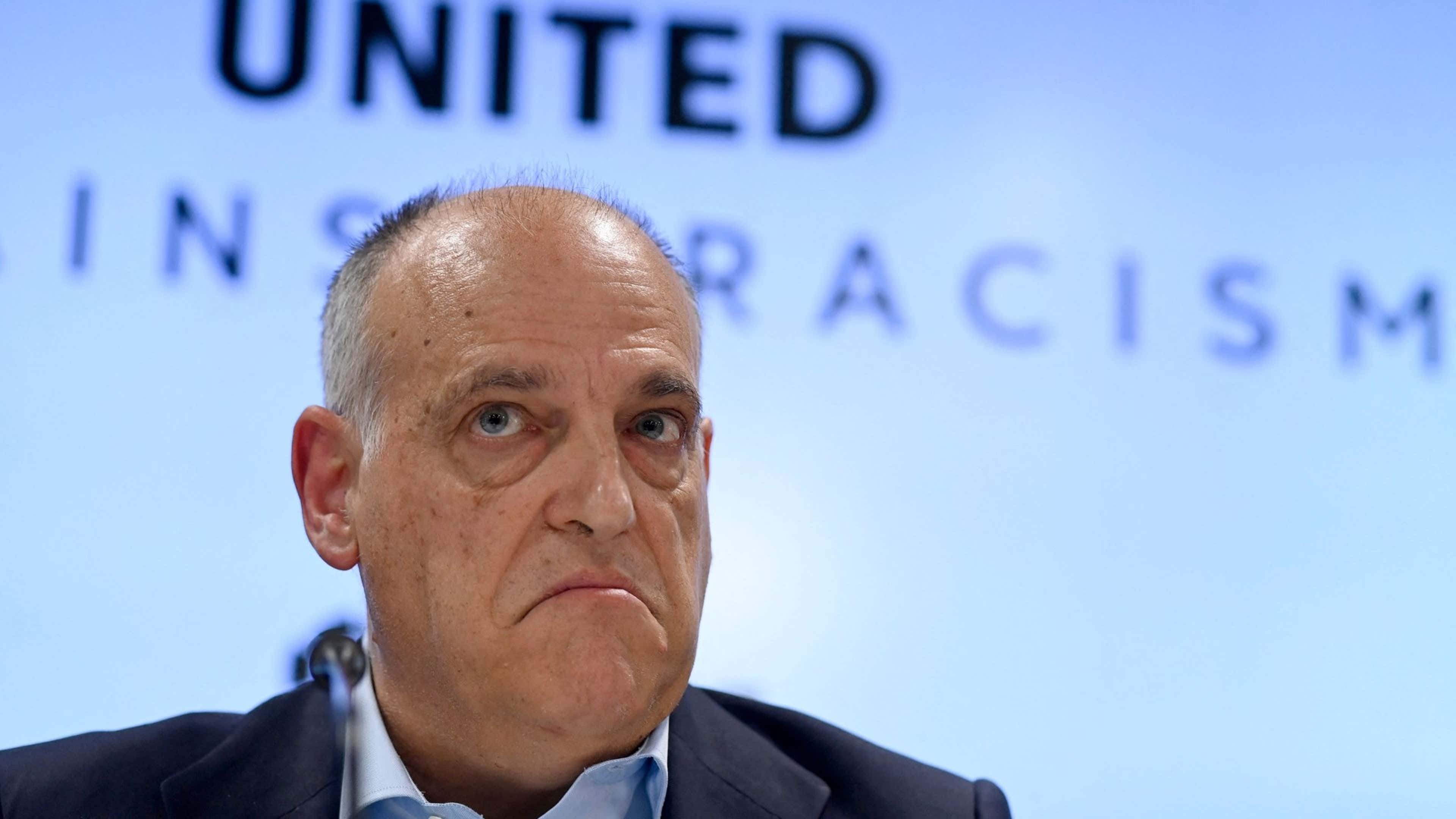 Javier Tebas resigns! Outspoken La Liga president steps down from role amid  feud with Barcelona - but not all is as it seems | Goal.com