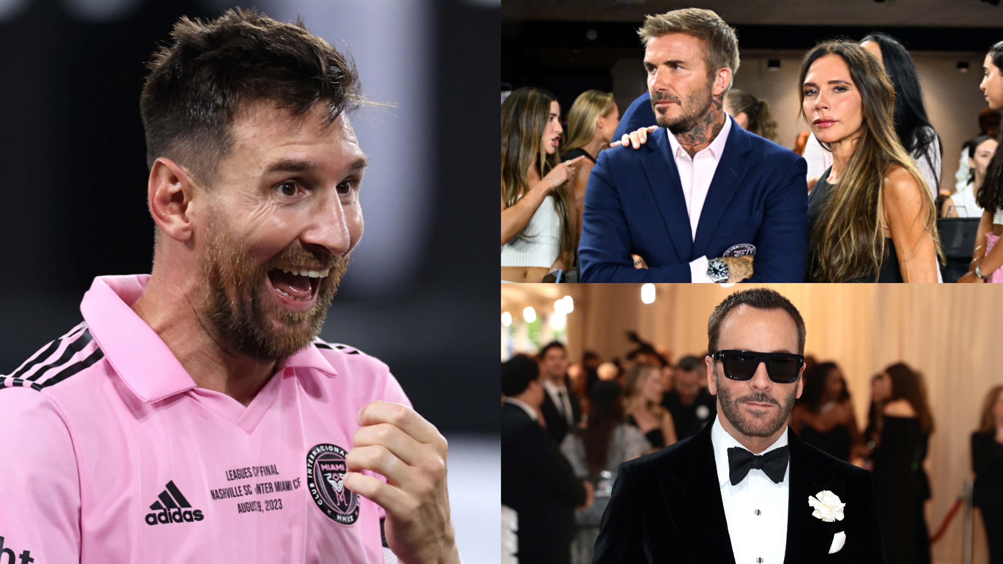 Lionel Messi joins Victoria Beckham & Tom Ford for 'amazing night' after  watching Inter Miami in pitch-side suite