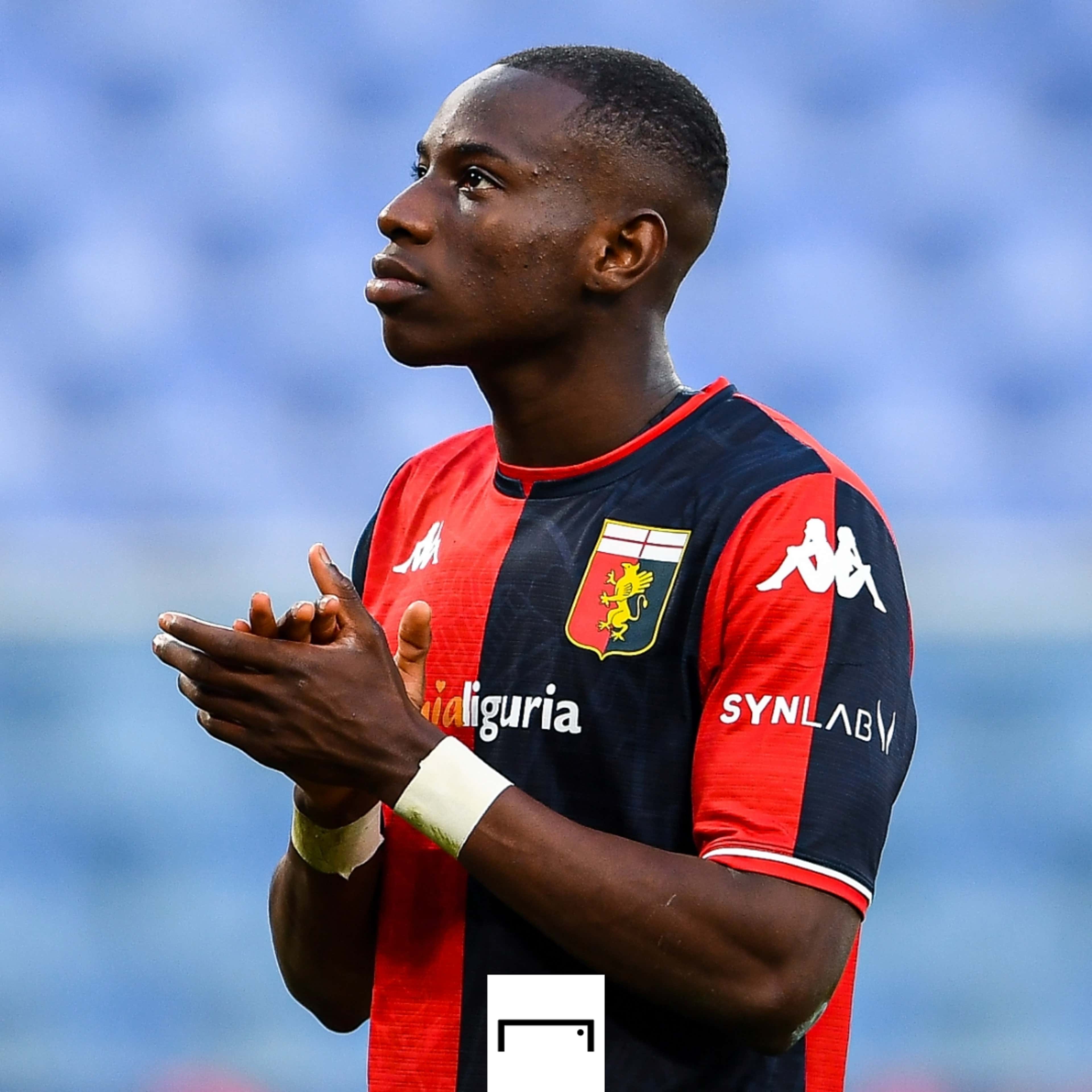Kelvin Yeboah Genoa Serie A 2021-22 GFX