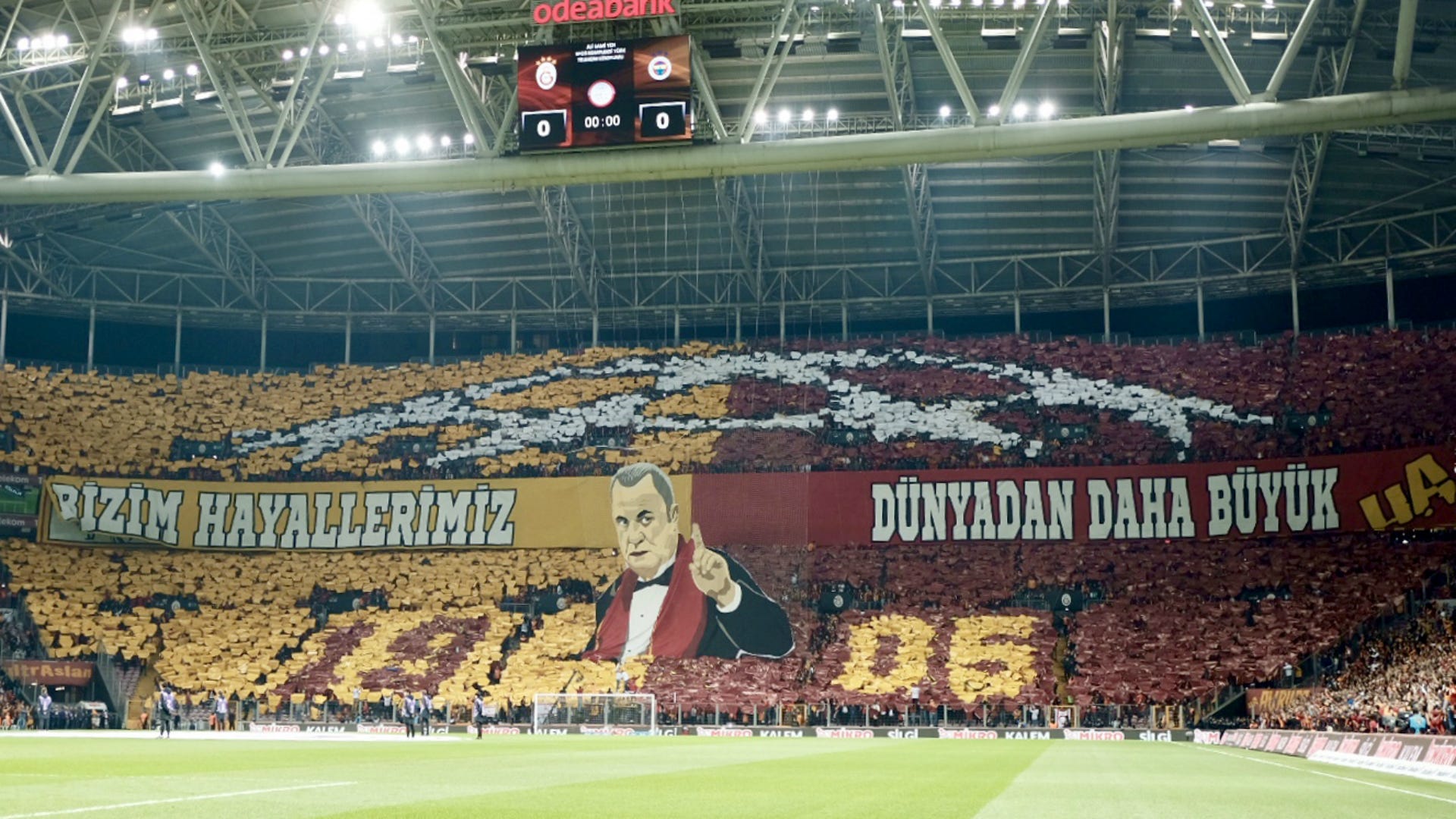 Galatasaray Fenerbahce Fans Koreografi