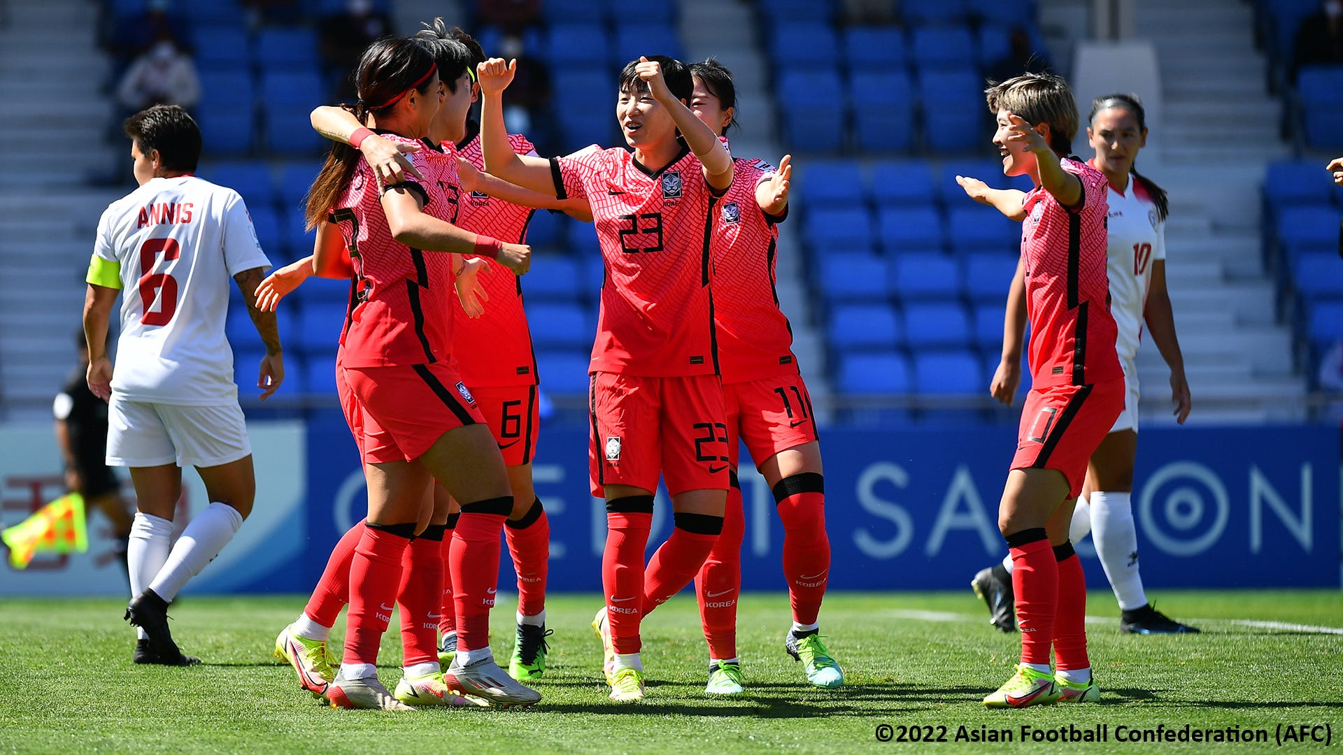 韓国がフィリピンに完封勝利で女子アジア杯決勝進出 なでしこジャパン 今日勝てば2度目の日韓対決 Goal Com 日本