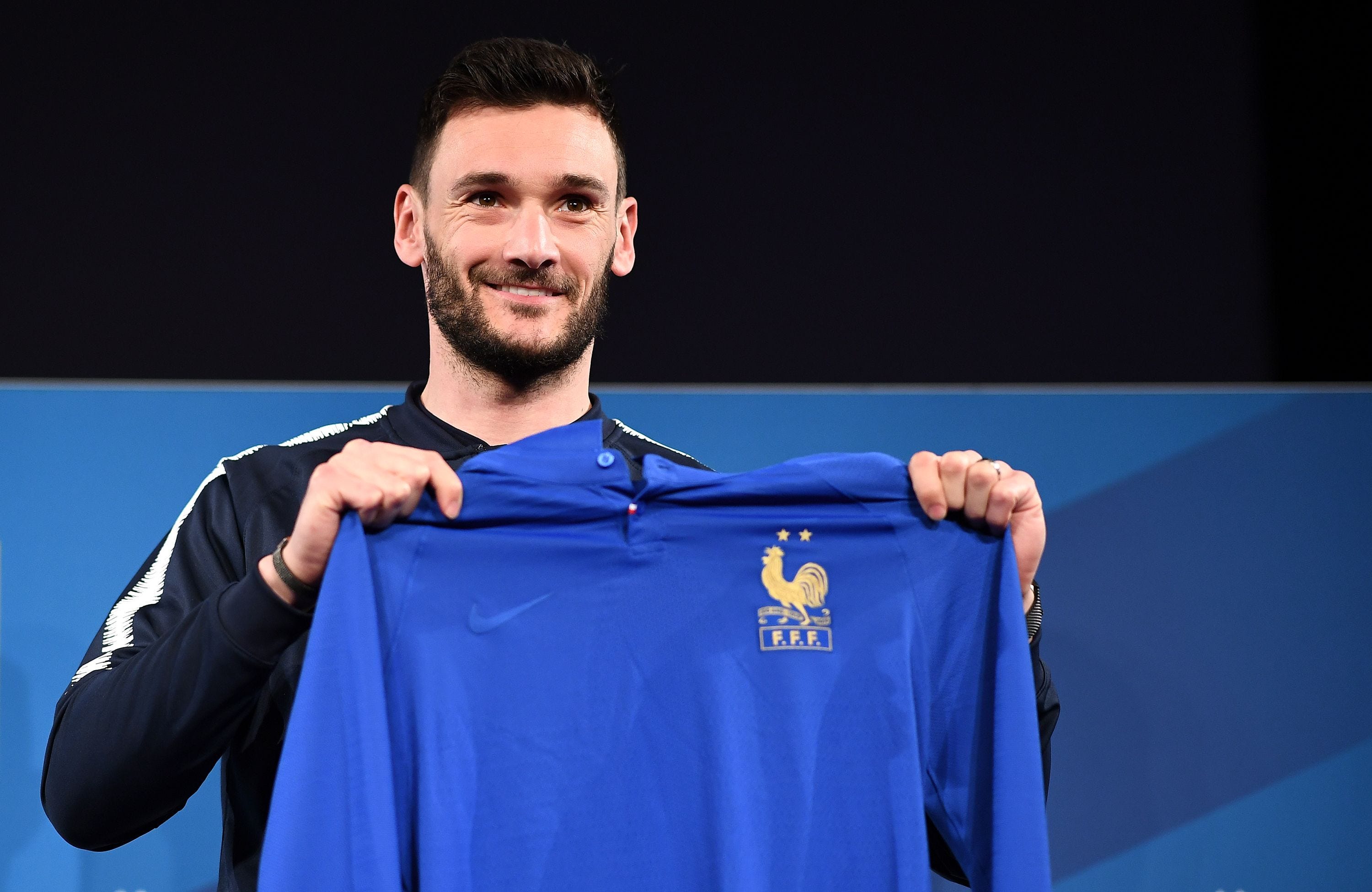 Hugo Lloris France _ special 100 year of FFF jersey
