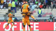 Ivory Coast celebrate in Afcon 2021.
