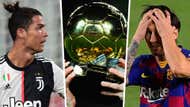 Ronaldo Messi Ballon d'Or GFX