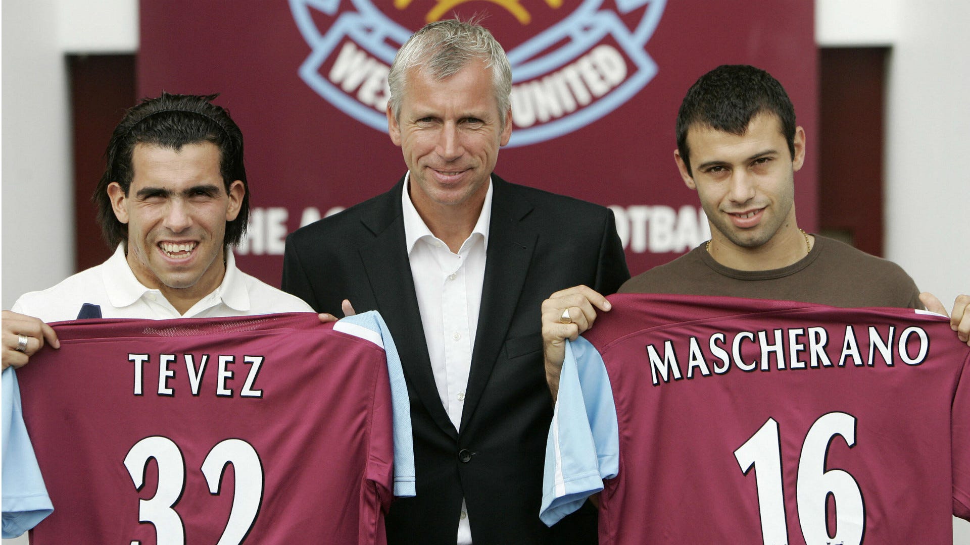 Tevez Mascherano presented West Ham