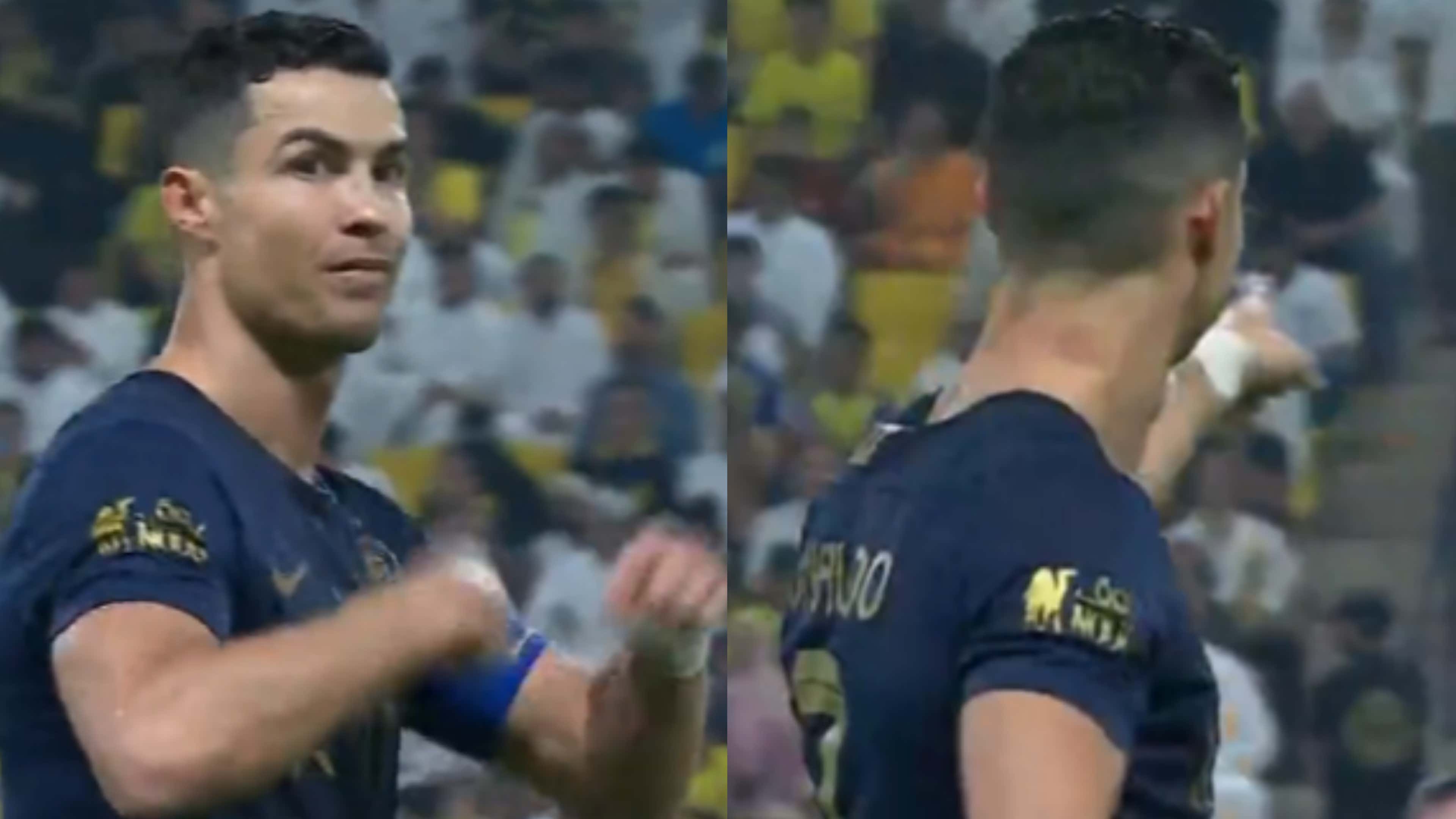 WATCH: Cristiano Ronaldo Asks Referee To Reverse His Penalty Decision  During Al Nassr's Champions League Match