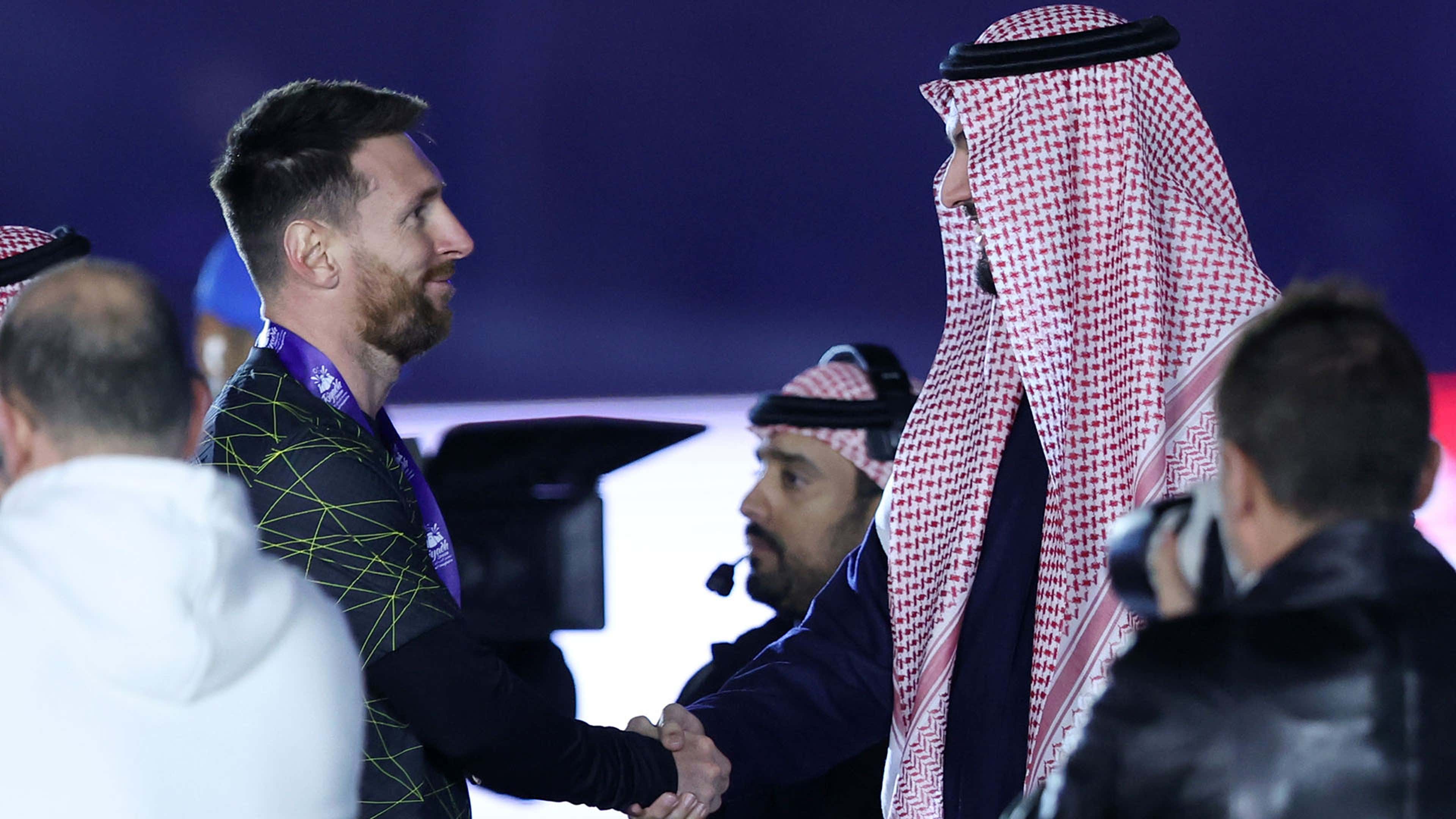 Lionel Messi Saudi friendly 2023