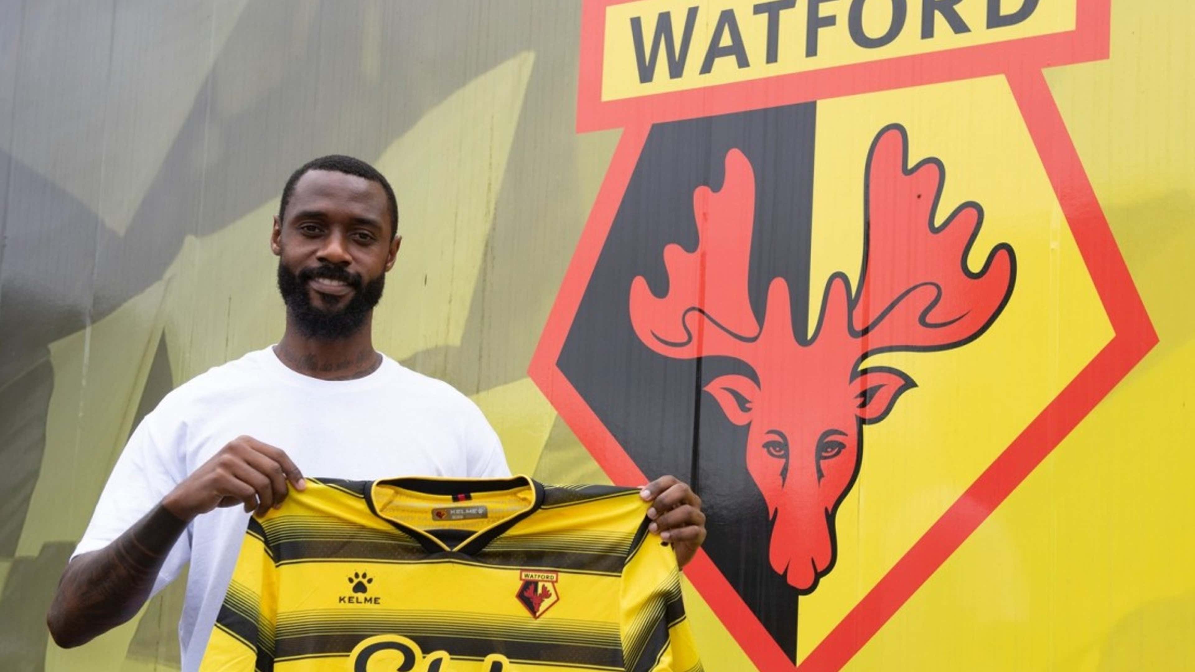 Nicolas Nkoulou of Watford and Cameroon.