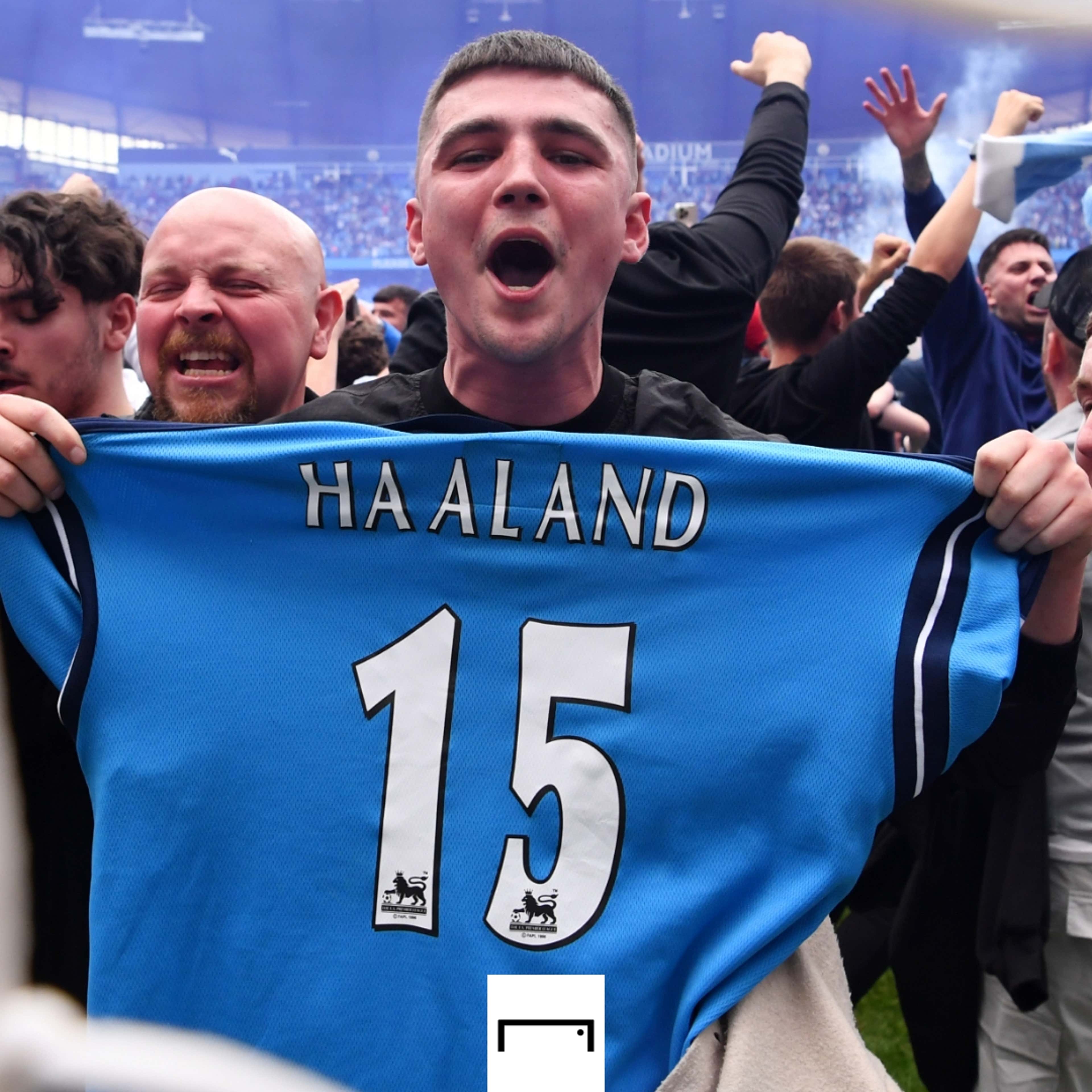 Man City fan Haaland shirt GFX