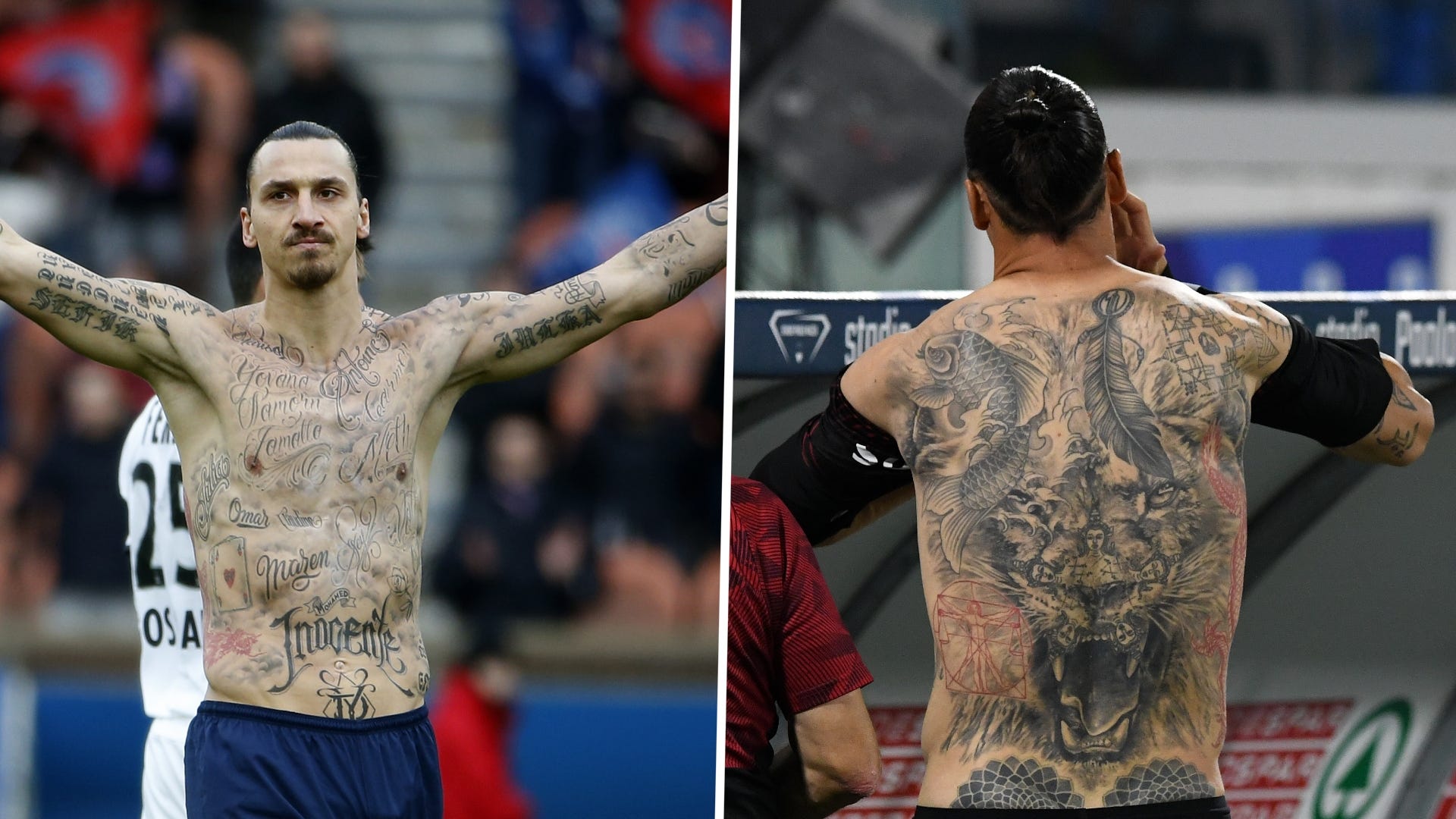 Best Soccer Player Tattoos From Ibrahimovics Lion To Messis Jesus  Depiction  Sports  Nigeria