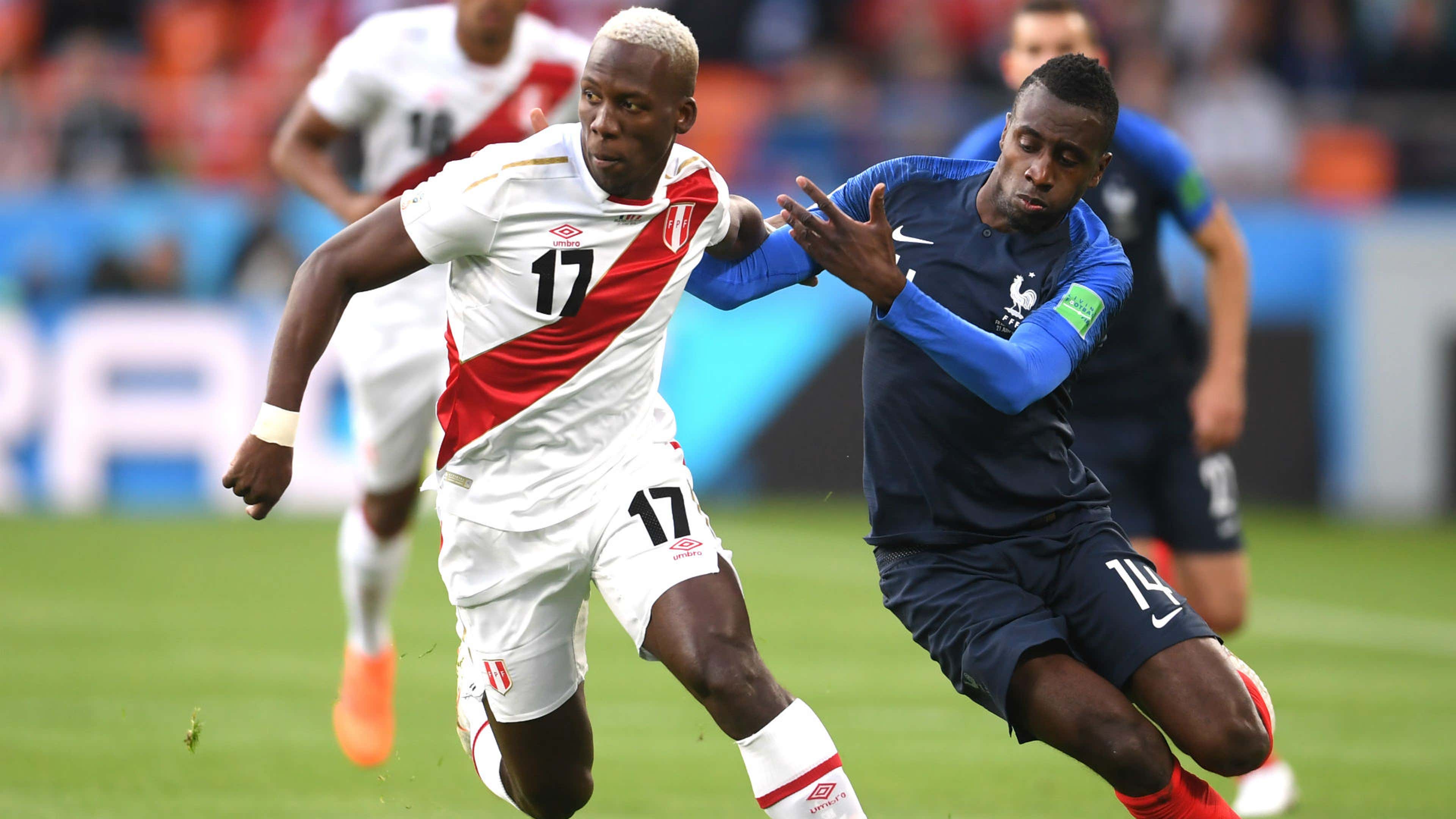 Blaise Matuidi Luis Advincula France Peru World Cup 2018 21062018