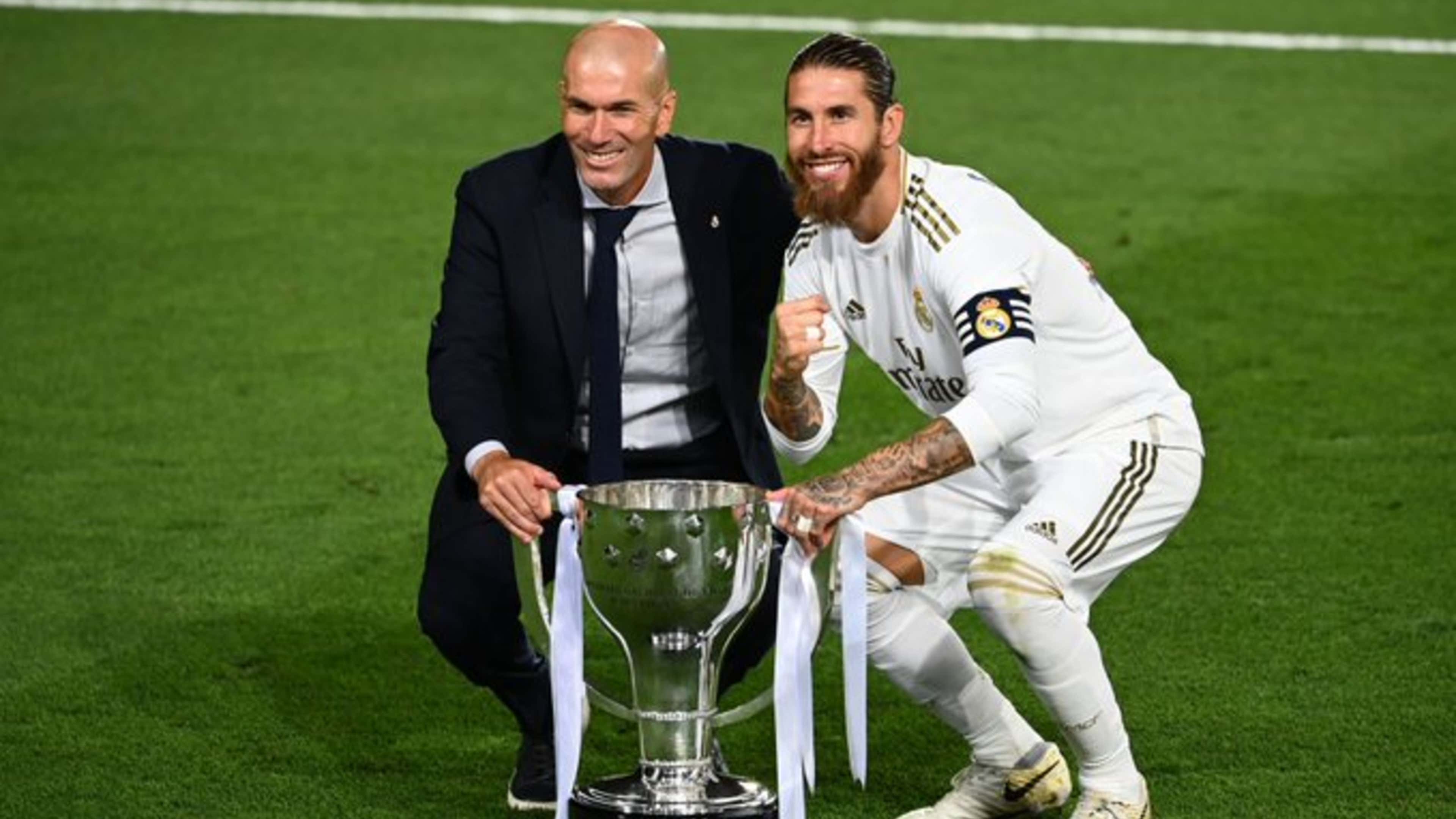 Real Madrid Zidane Salue La Légende Sergio Ramos Français
