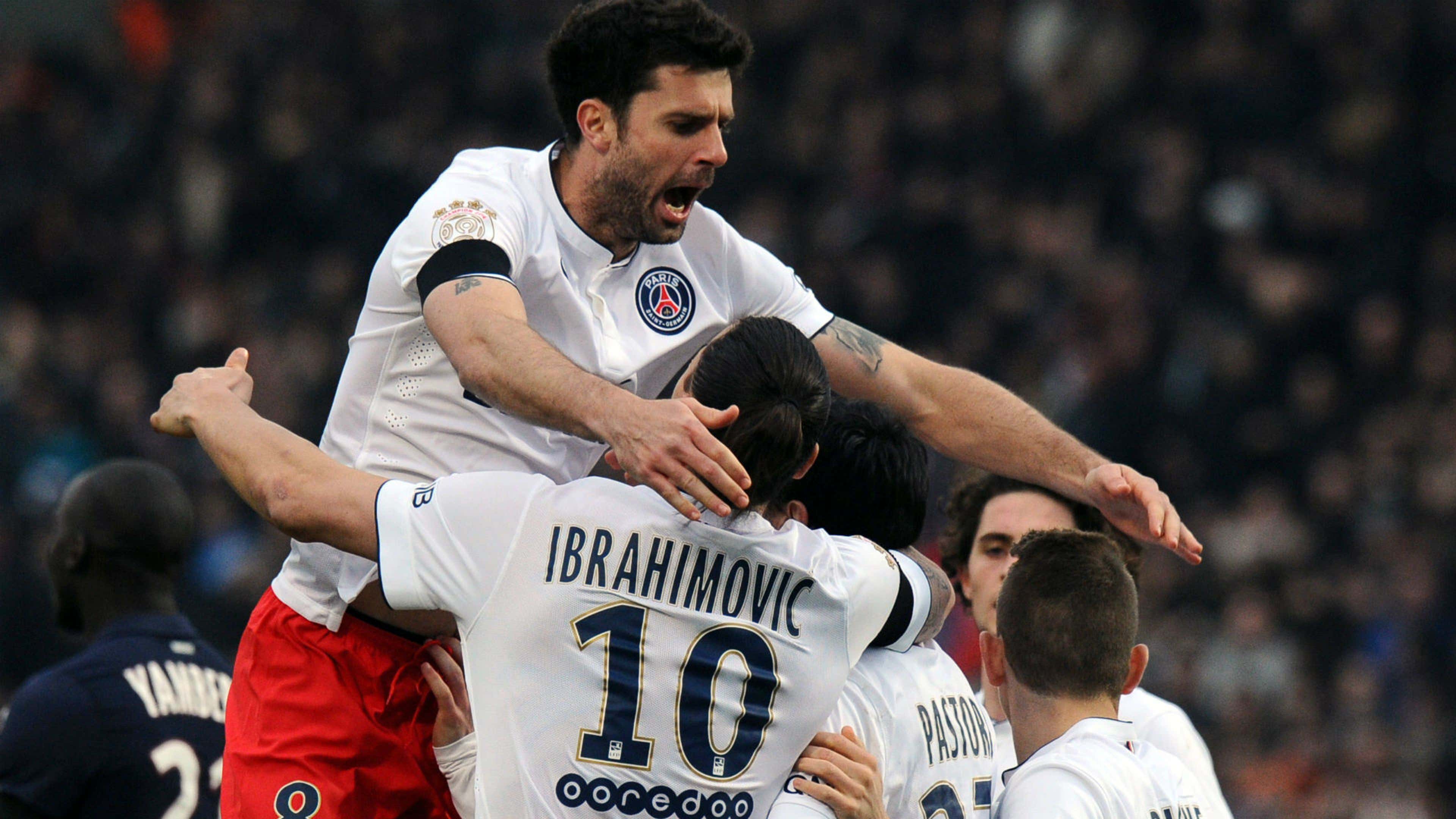 Thiago Motta Zlatan Ibrahimovic Bordeaux Paris SG Ligue 1 15032015