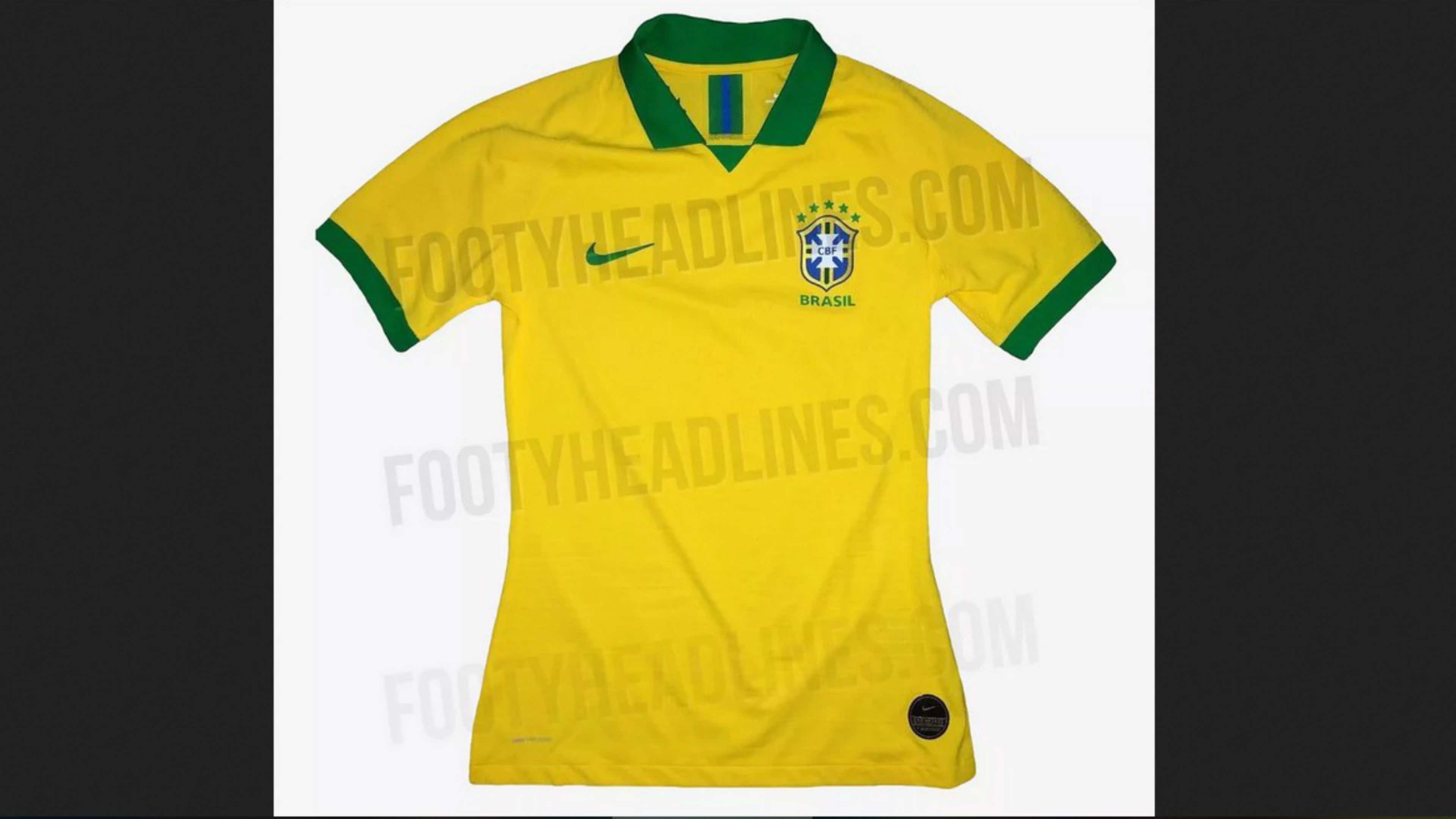 Site vaza possível camisa da Seleção Brasileira para a Copa
