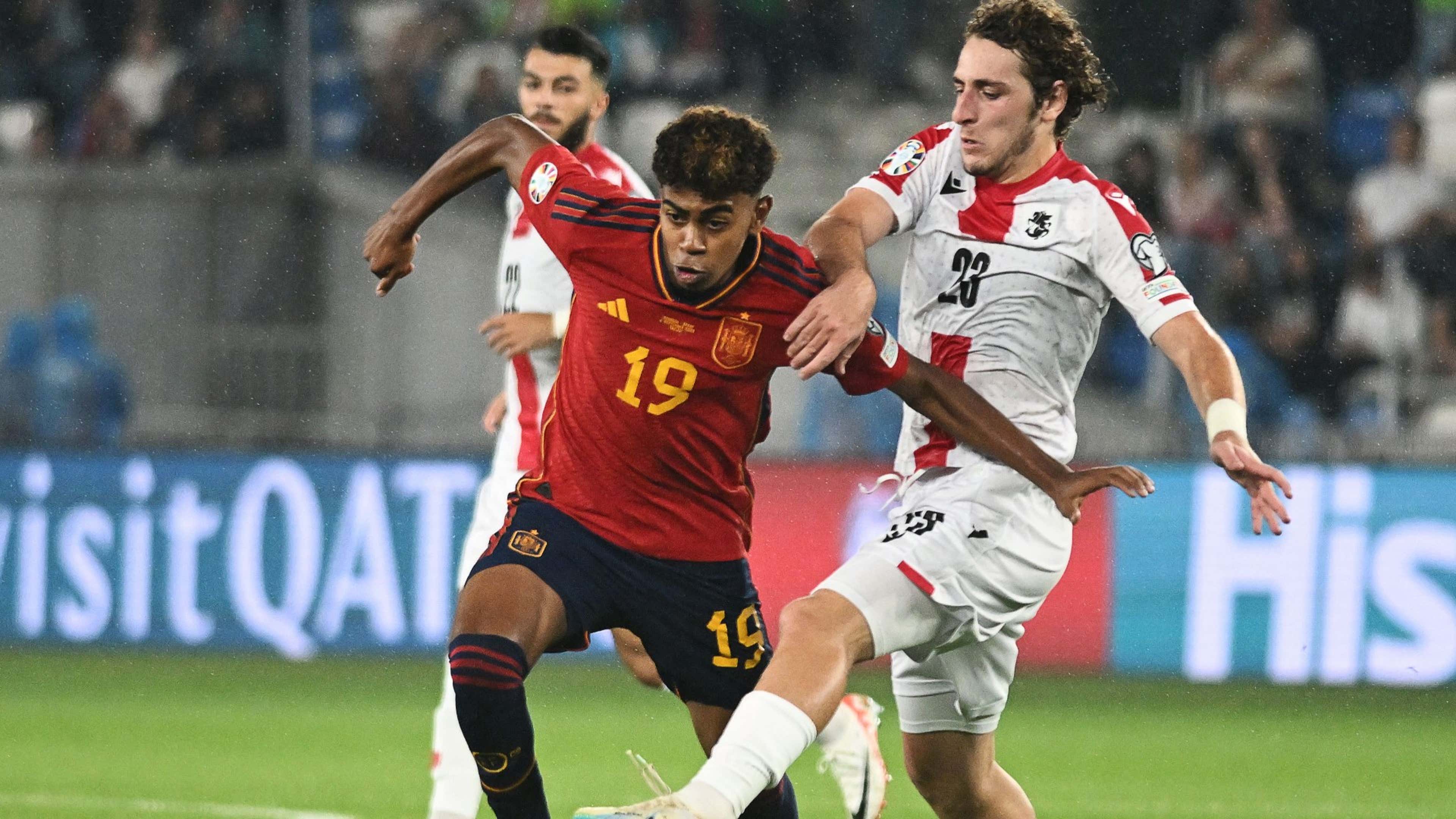 WATCH: History-Maker! Spain's Yamine Lamal becomes the youngest-ever  debutant and goal-scorer for the nation at 16-years and 57-days old |  Goal.com