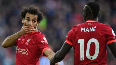 Mohamed Salah Sadio Mane Liverpool 2021-22