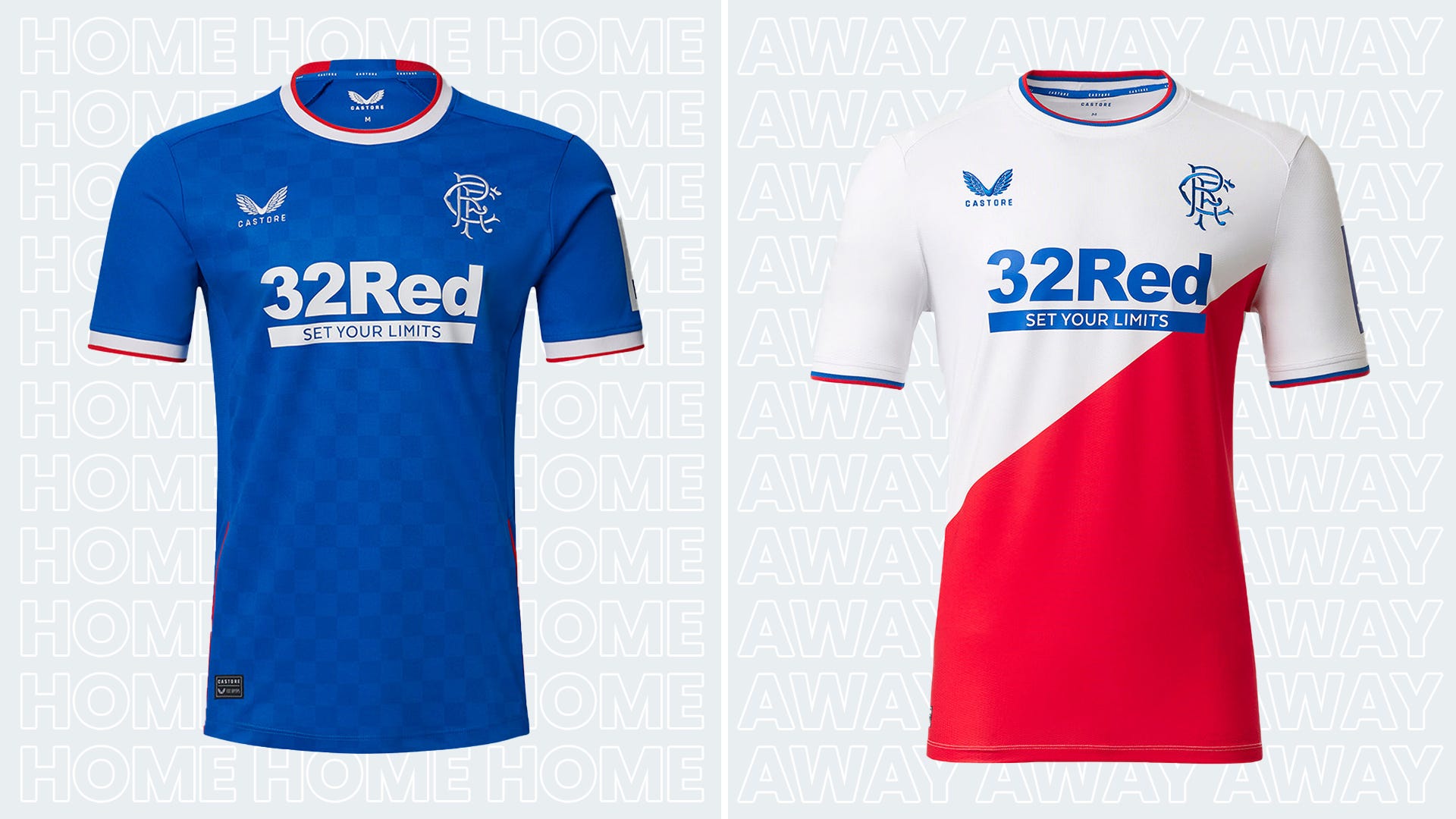 Rangers unveil new home kit designed by Castore for 2020/21 season