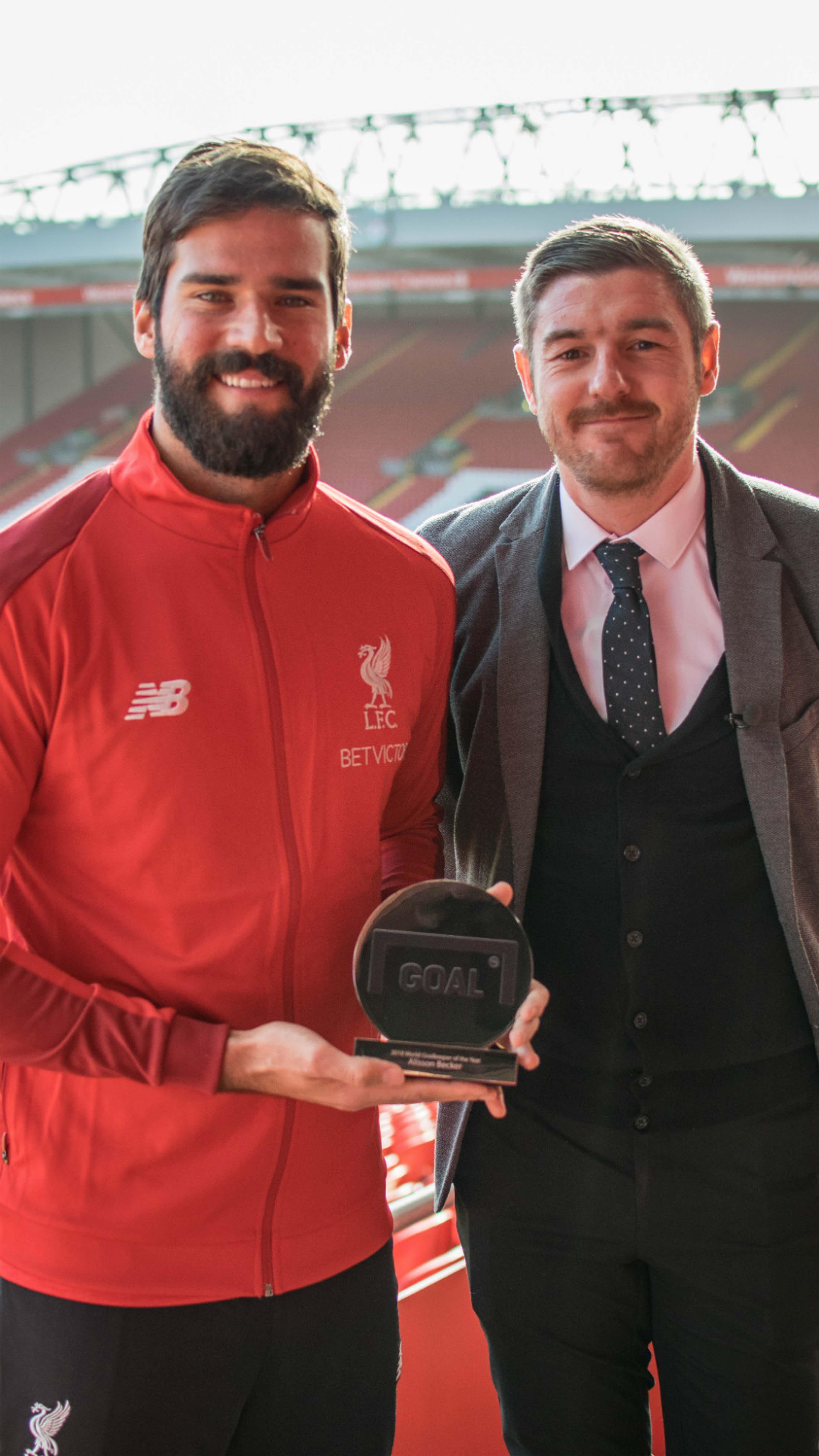Goal 50 | Alisson with best GK trophy