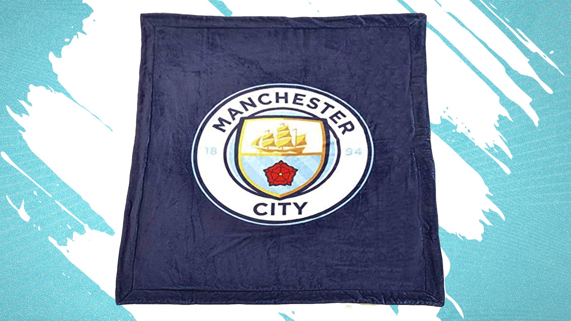 MCFC Manchester City Keychain Gift Soccer Club Old Logo Vintage