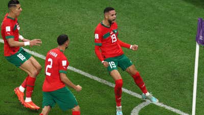 Morocco celebrate. 