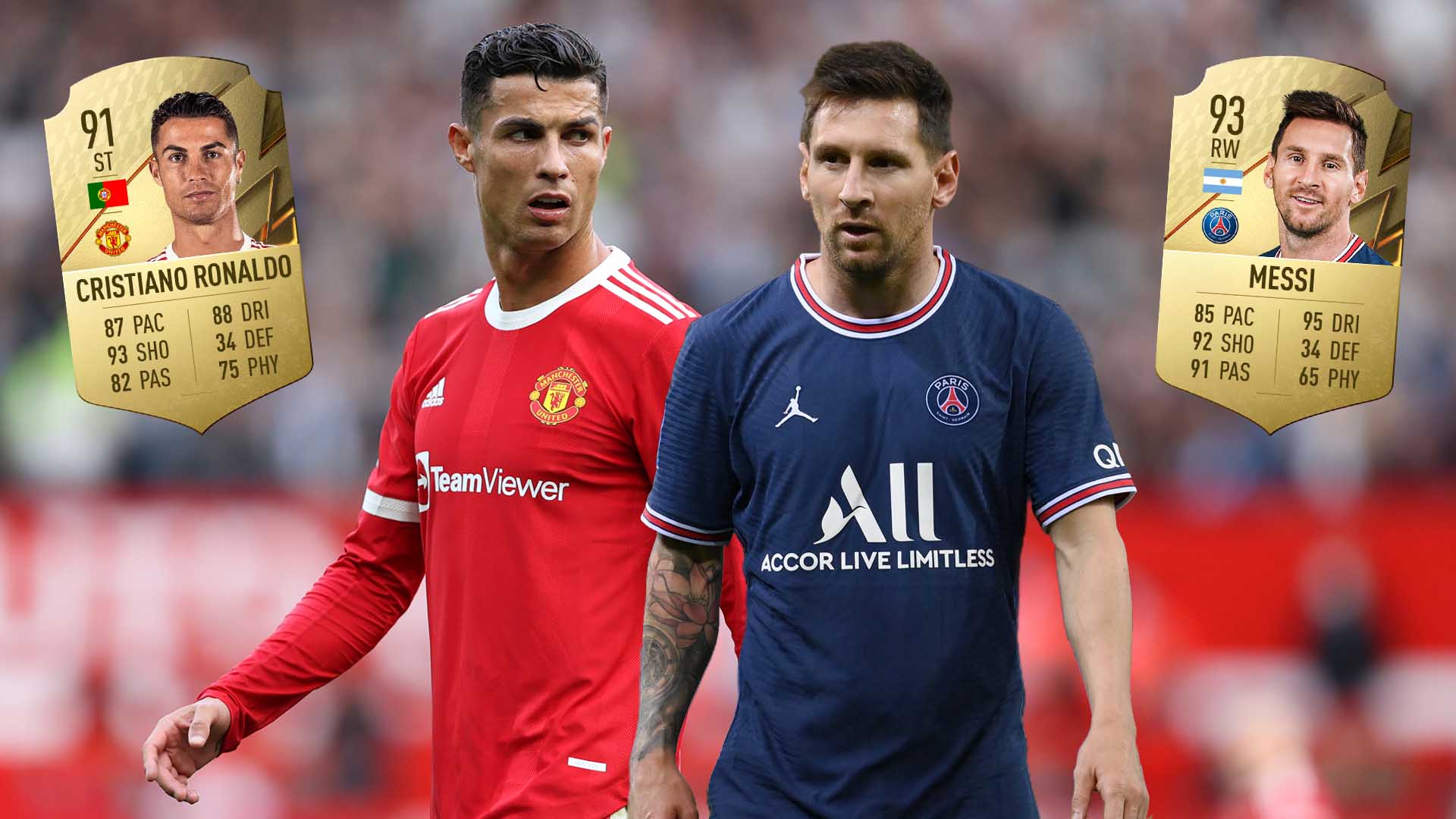Cristiano Ronaldo Vs Lionel Messi On Fifa 22: How Do Ratings Of Rivals  Compare And Who Is Better? | Goal.Com Us