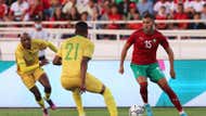 Khuliso Mudau, Bafana Bafana, & Selim Amallah, Morocco, June 2022
