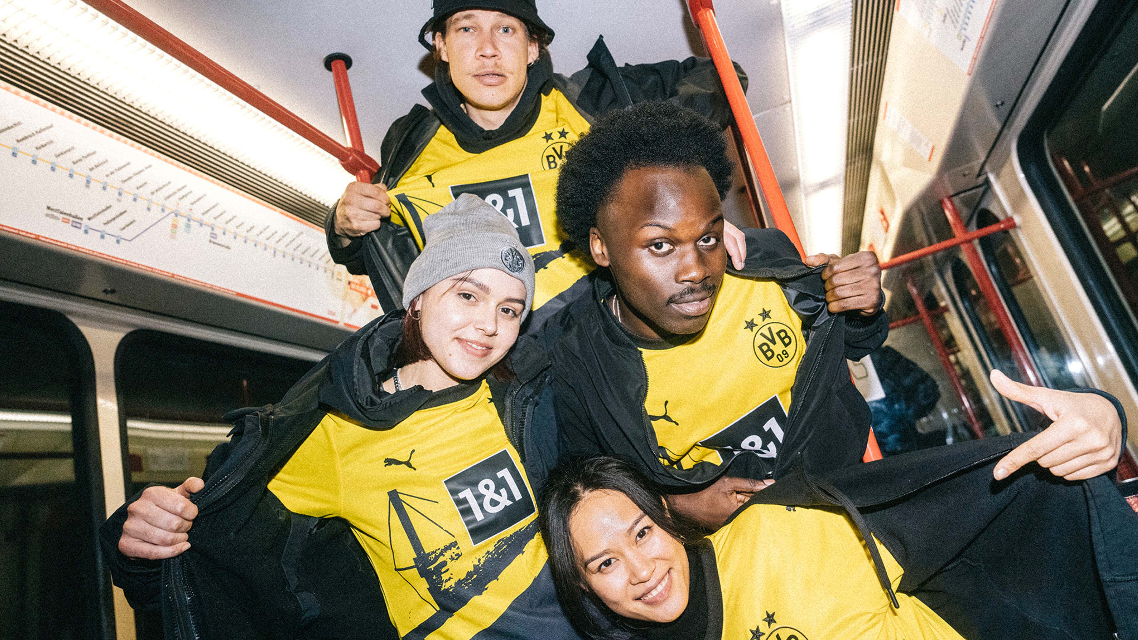 GOAL on X: Borussia Dortmund's new Puma home kit featuring the