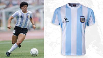 Argentina home kit 1986