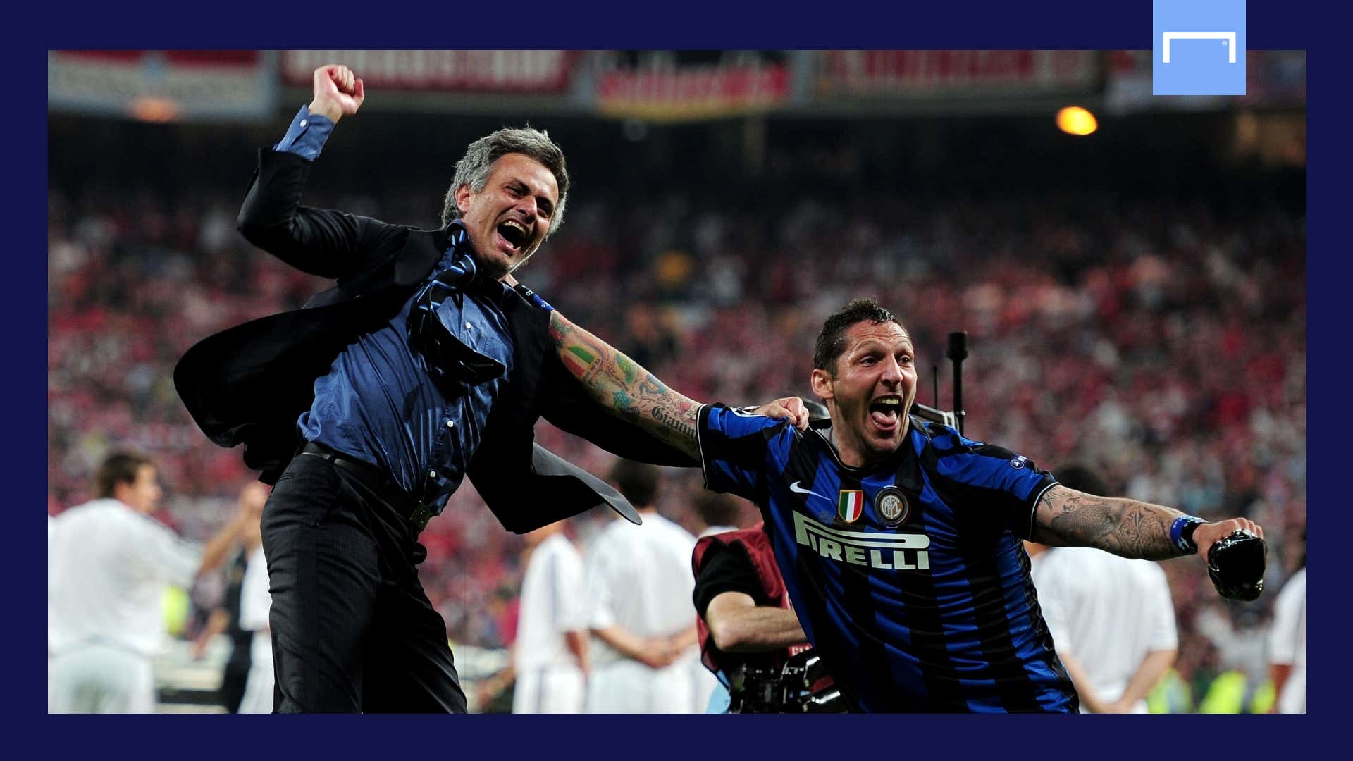 Jose Mourinho Inter 2010 Champions League final