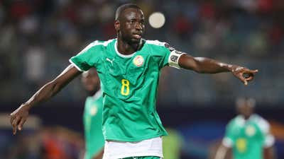 Cheikhou Kouyate of Senegal during the 2019 Africa Cup of Nations.