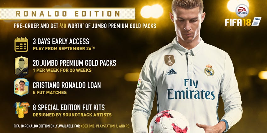 Lodge Tussendoortje pensioen FIFA 18: Xbox One & PS4 release dates, cost, pre-order and complete guide |  Goal.com