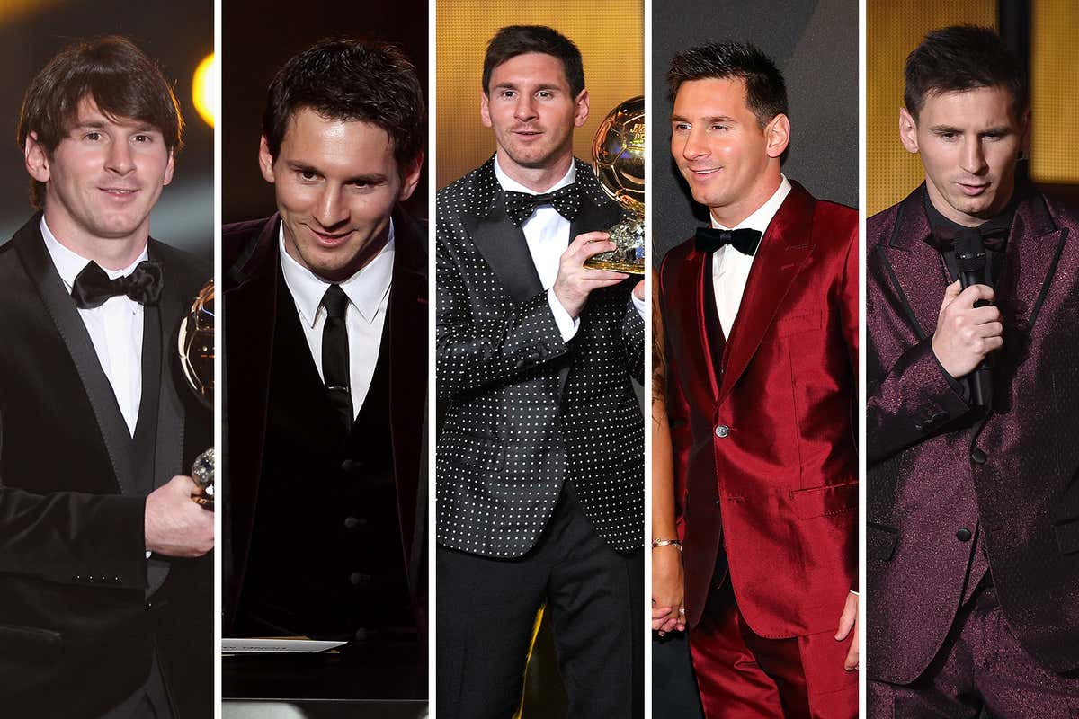 Messi and Dolce & Gabbana - the story behind the Argentine's suits at the  Ballon d'Or 