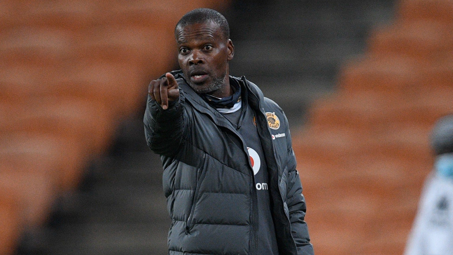Arthur Zwane co coach of Kaizer Chiefs.