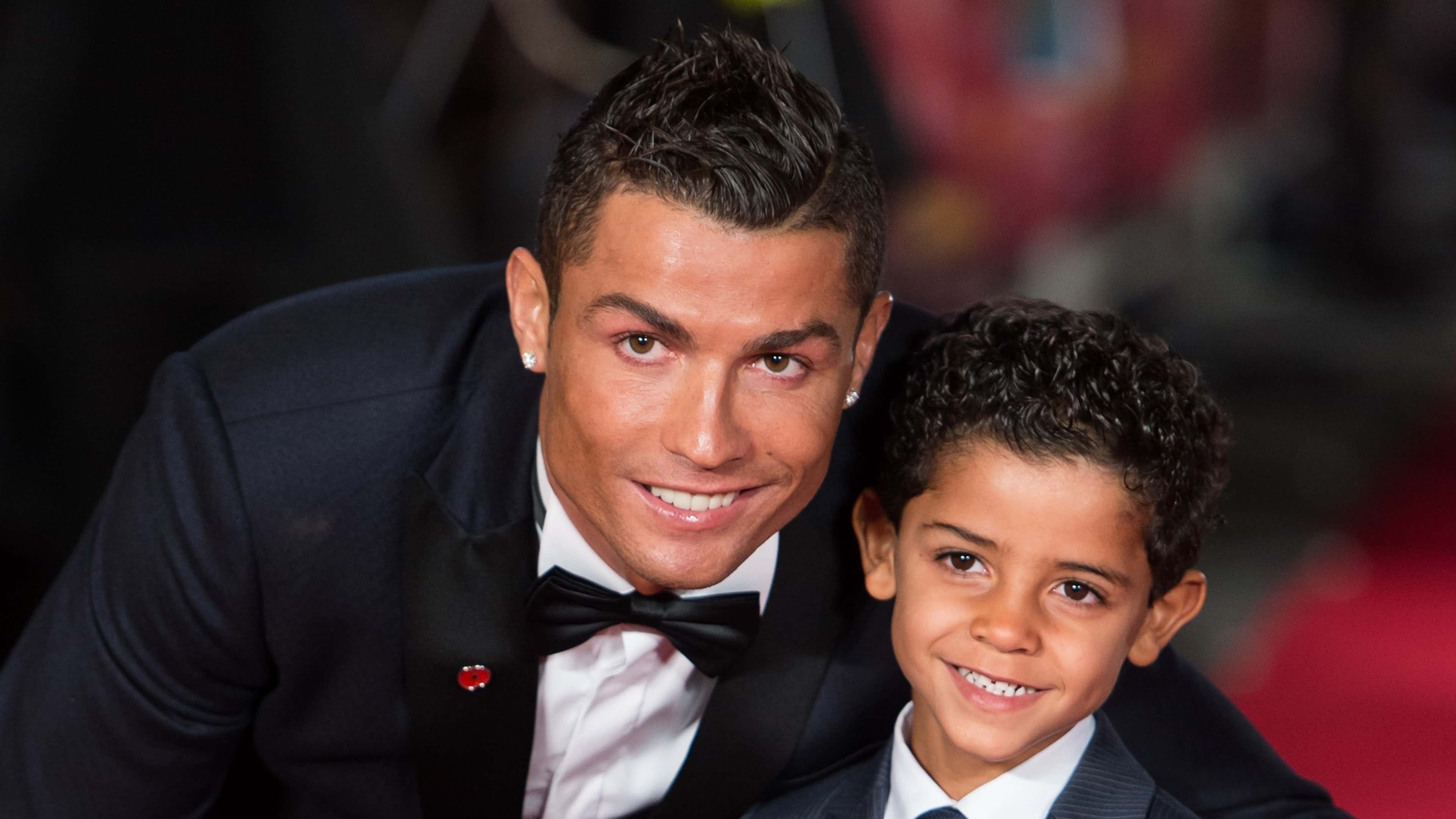 Ronaldo and Cristiano Jr