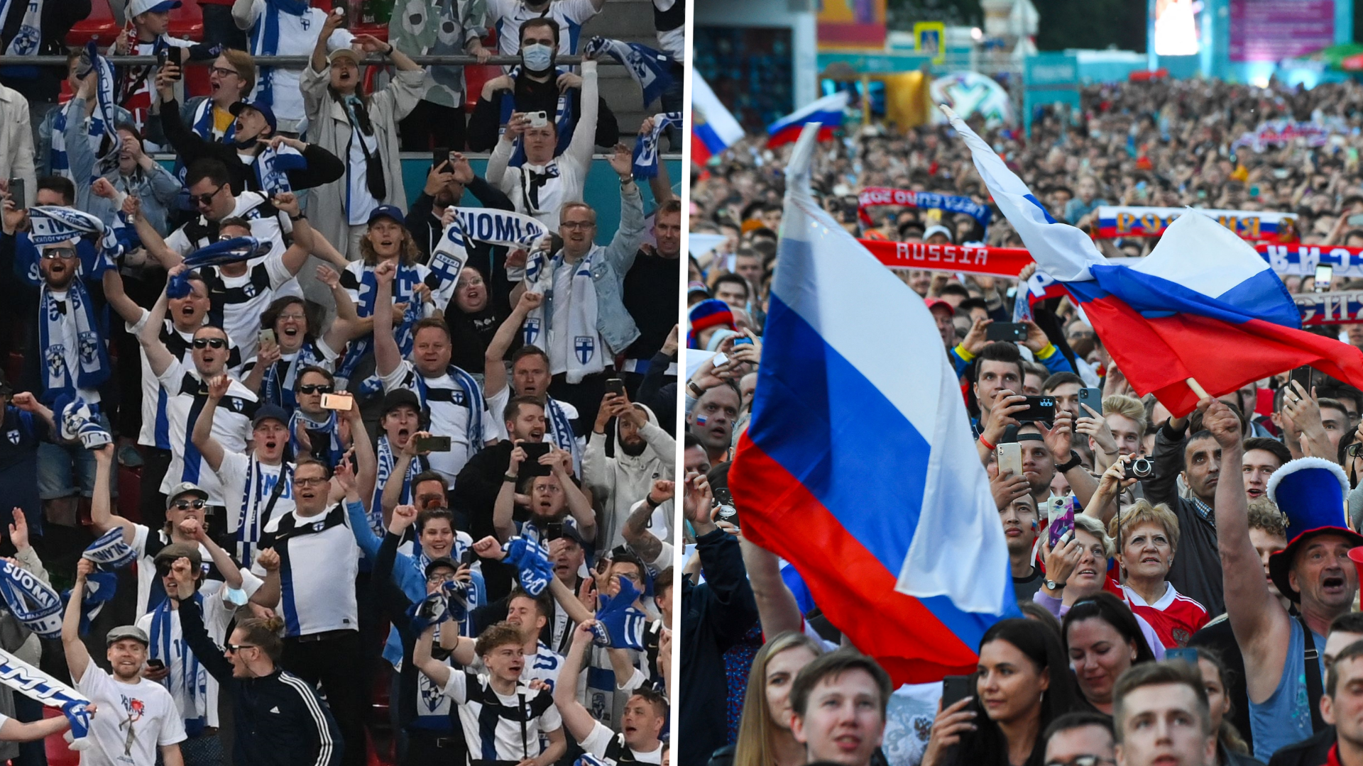 Finnland Russland Fans