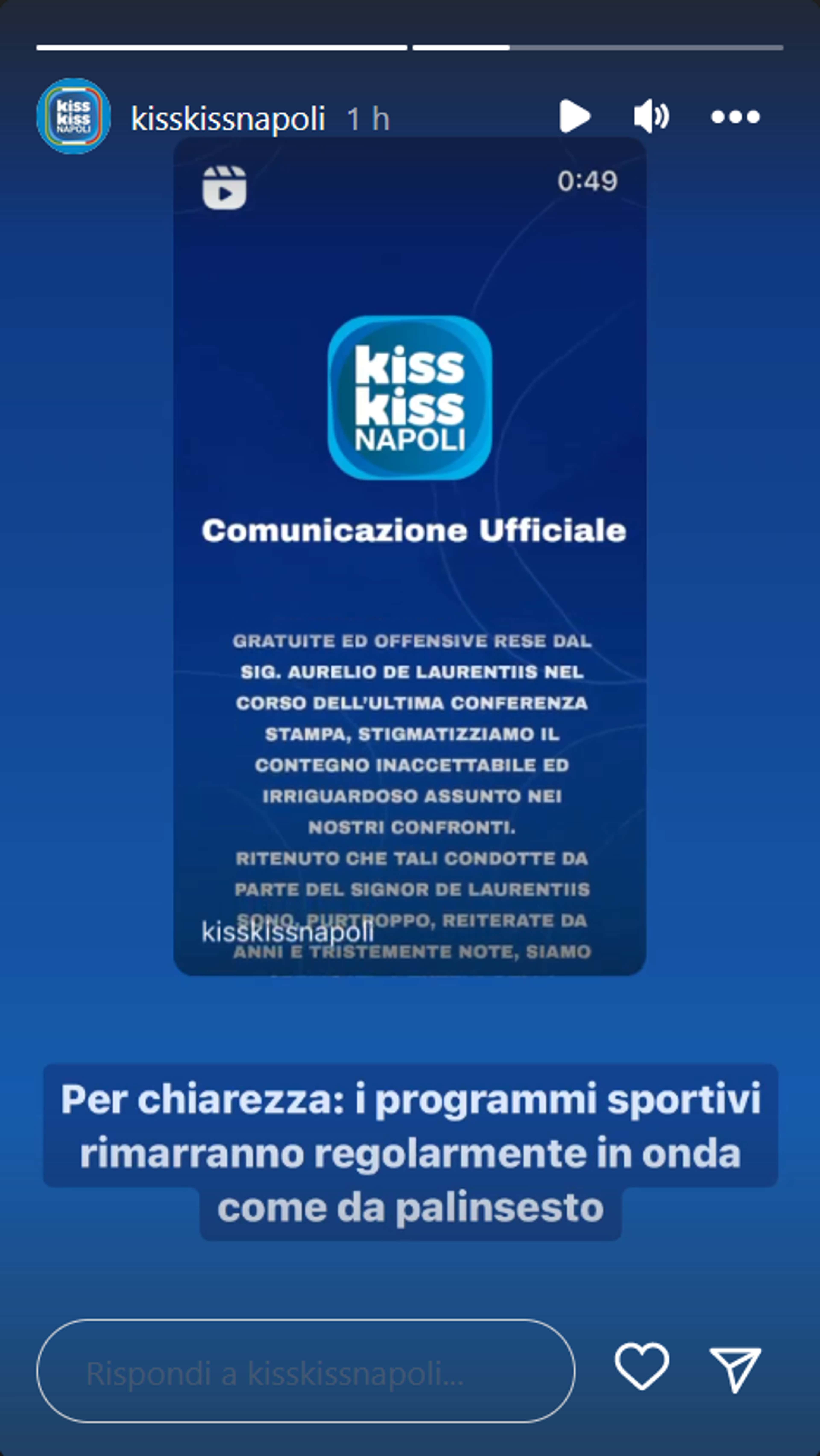 Kiss Kiss Napoli storia
