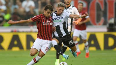 Jens Stryger Larsen Lucas Paqueta Udinese Milan Serie A